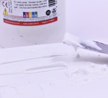 Monalisa Acrylfarbe Modeling Paste 400ml Topf Strukturpaste für Acrylfarben