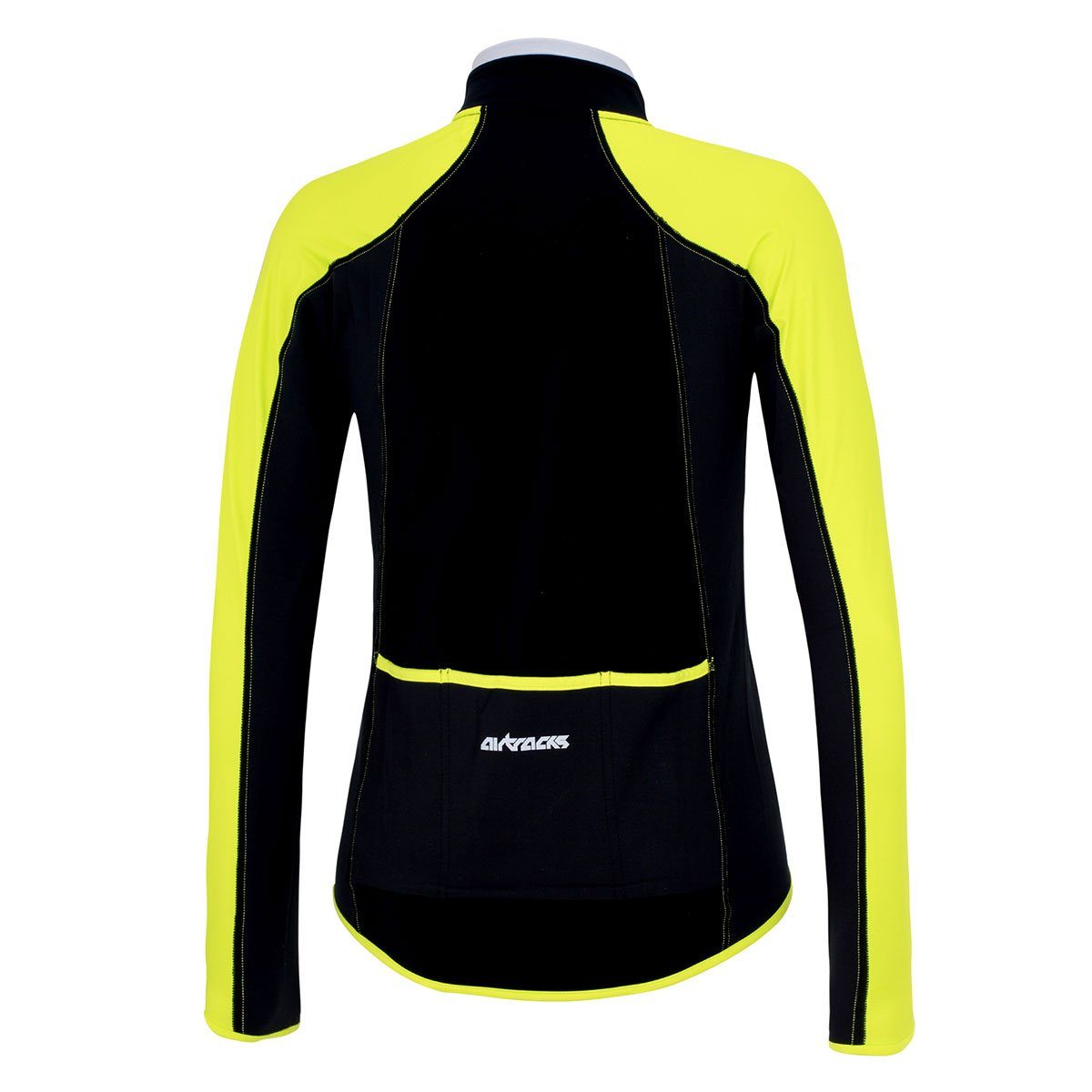 Airtracks Radtrikot Herren Thermo Fahrradtrikot Langarm Pro Line Winter Fleece Radtrikot optimal für Herbst-Winter » S M L XL XXL XXXL «