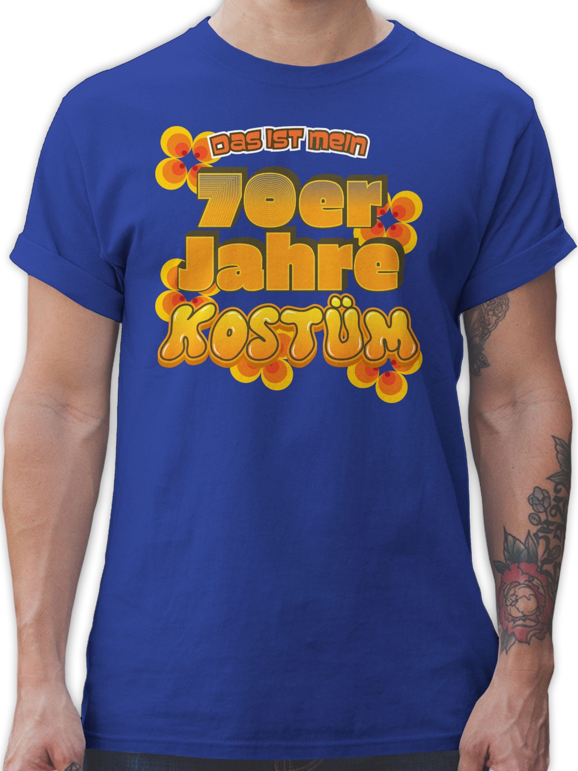 Shirtracer T-Shirt Das ist mein 70er Jahre Kostüm I Siebziger Jahre Kostüm I 70iger Jahre Karneval & Fasching