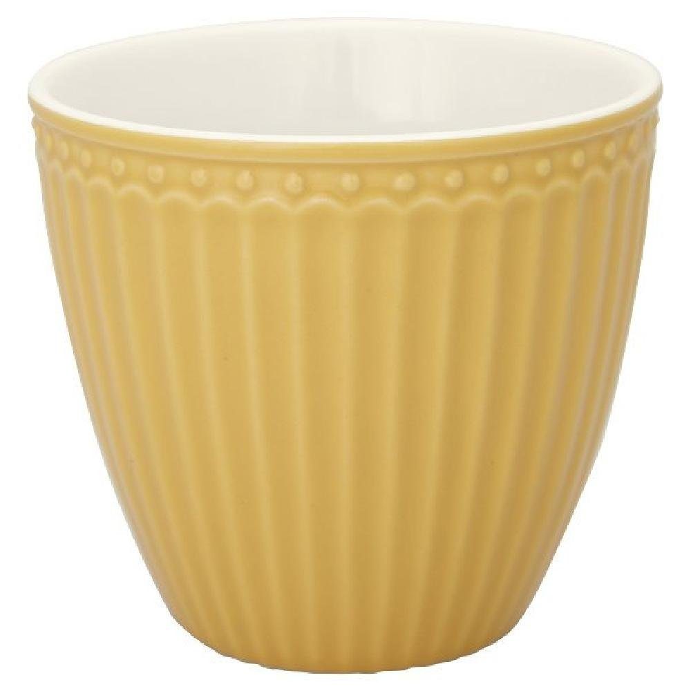Greengate Tasse Latte Cup Alice Honey Mustard