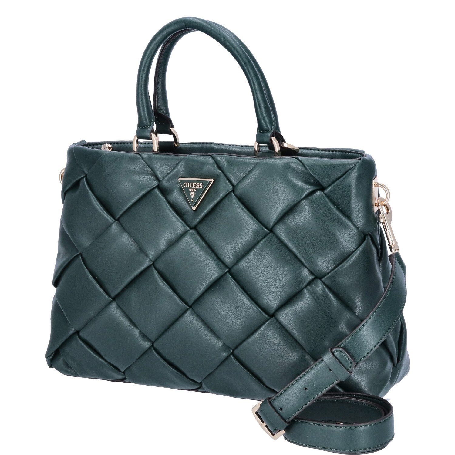 Umhängetasche GUESS Damen Handtasche Zaina Forest