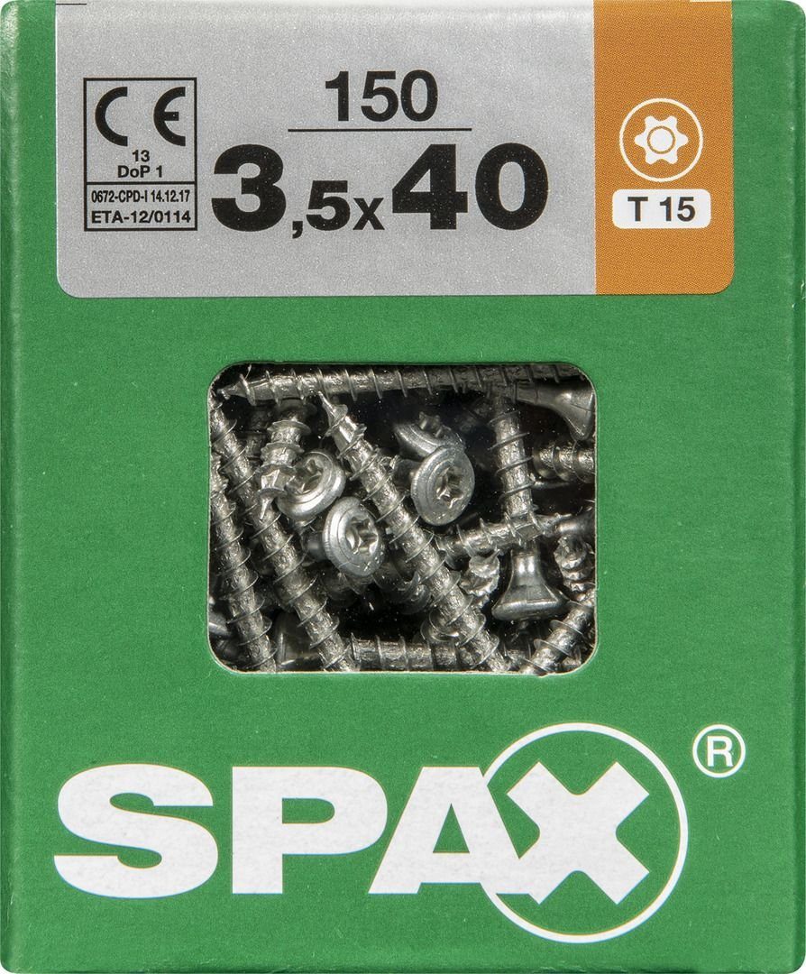 SPAX Holzbauschraube Spax Universalschrauben 3.5 x 40 mm TX 20