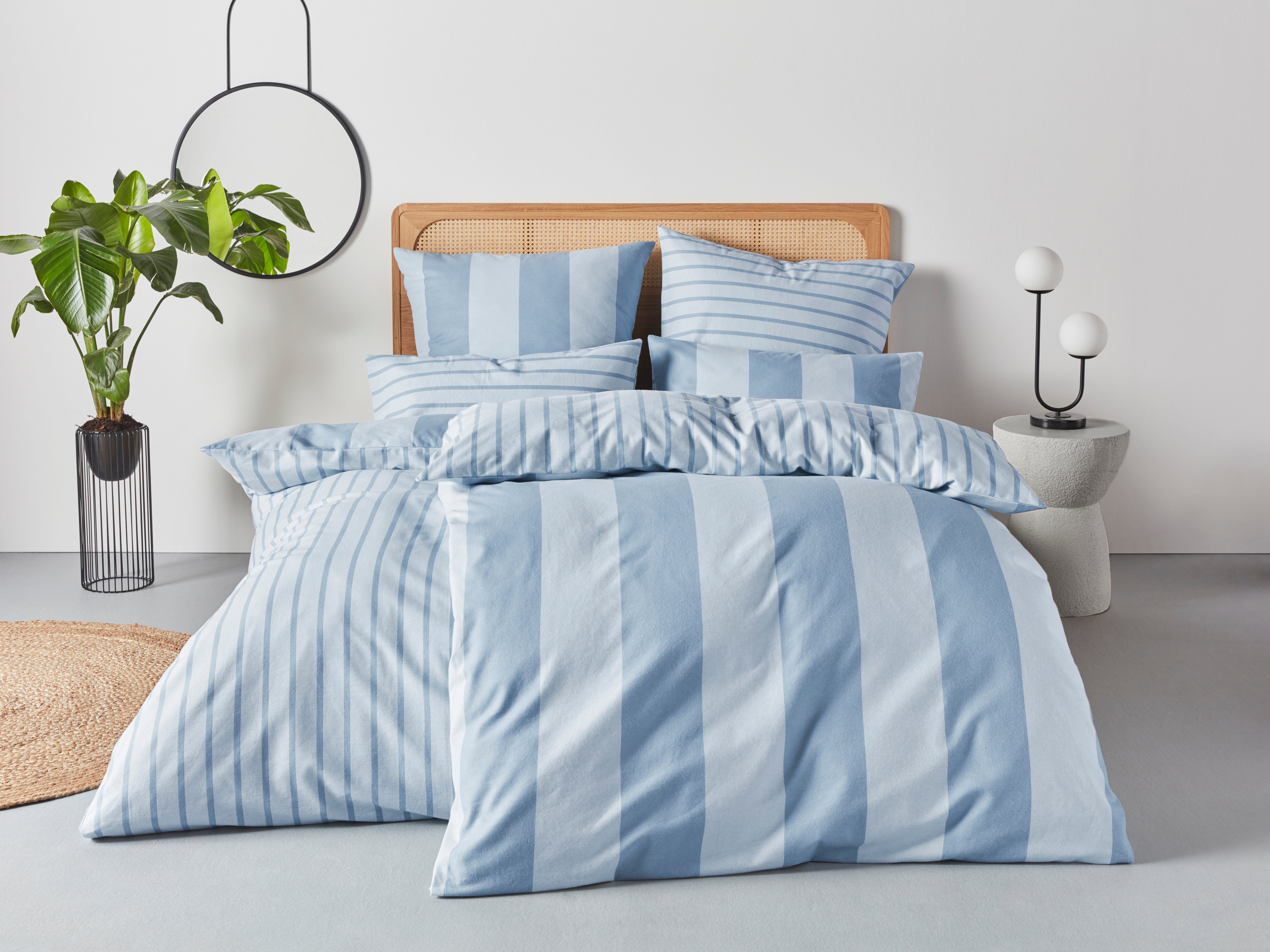 Home affaire Bettwäsche Sari, Flanell, 2 teilig, in verschiedenen Qualitäte günstig online kaufen