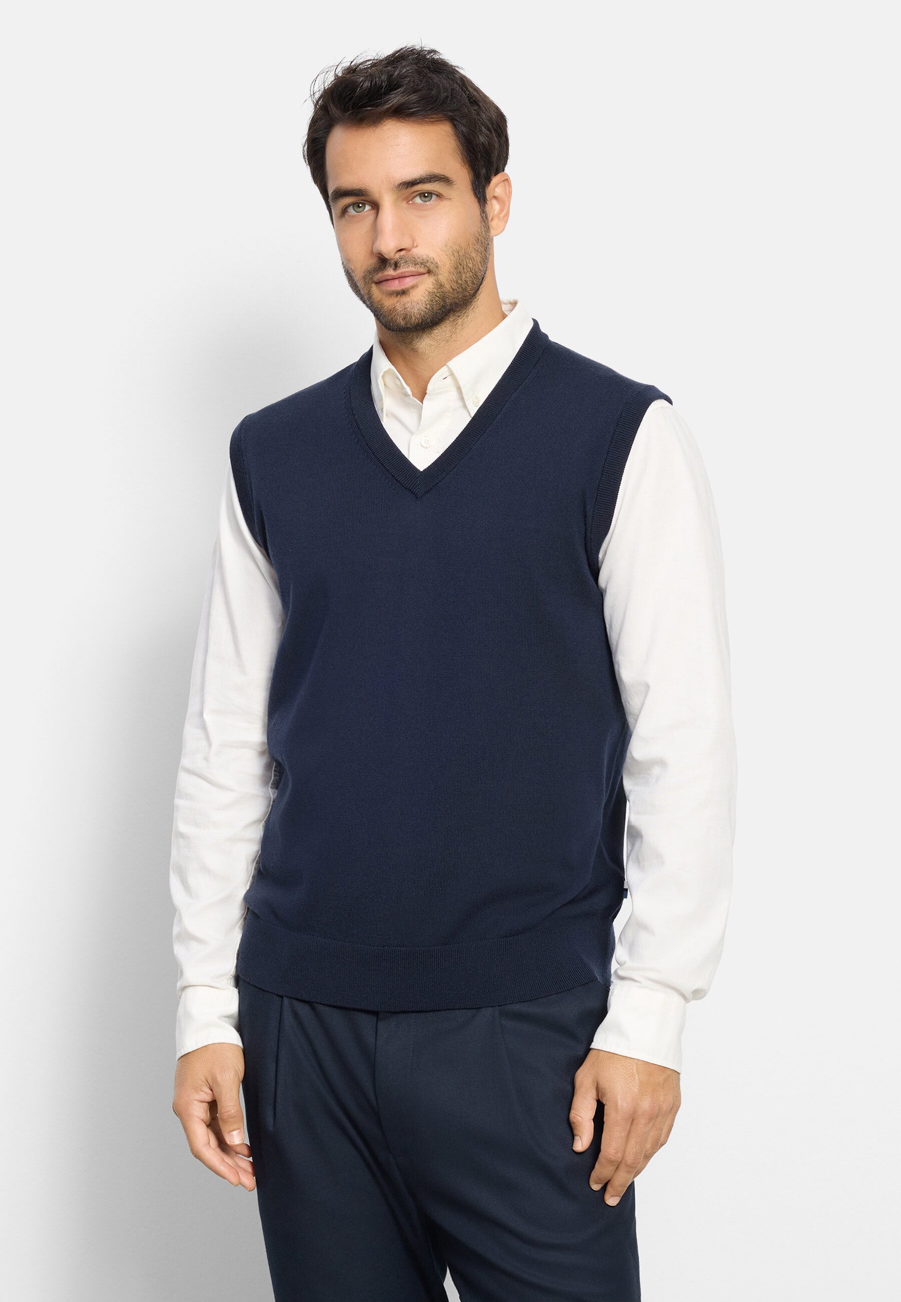 OLYMP Pullunder OLYMP Casual Strick, Pullunder