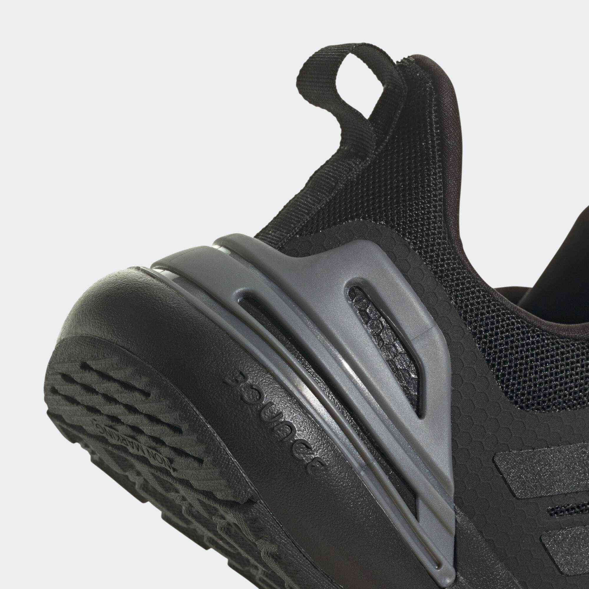 Iron BOUNCE Sportswear adidas Black RAPIDASPORT Black / SCHUH Core / Core LACE Sneaker Metallic