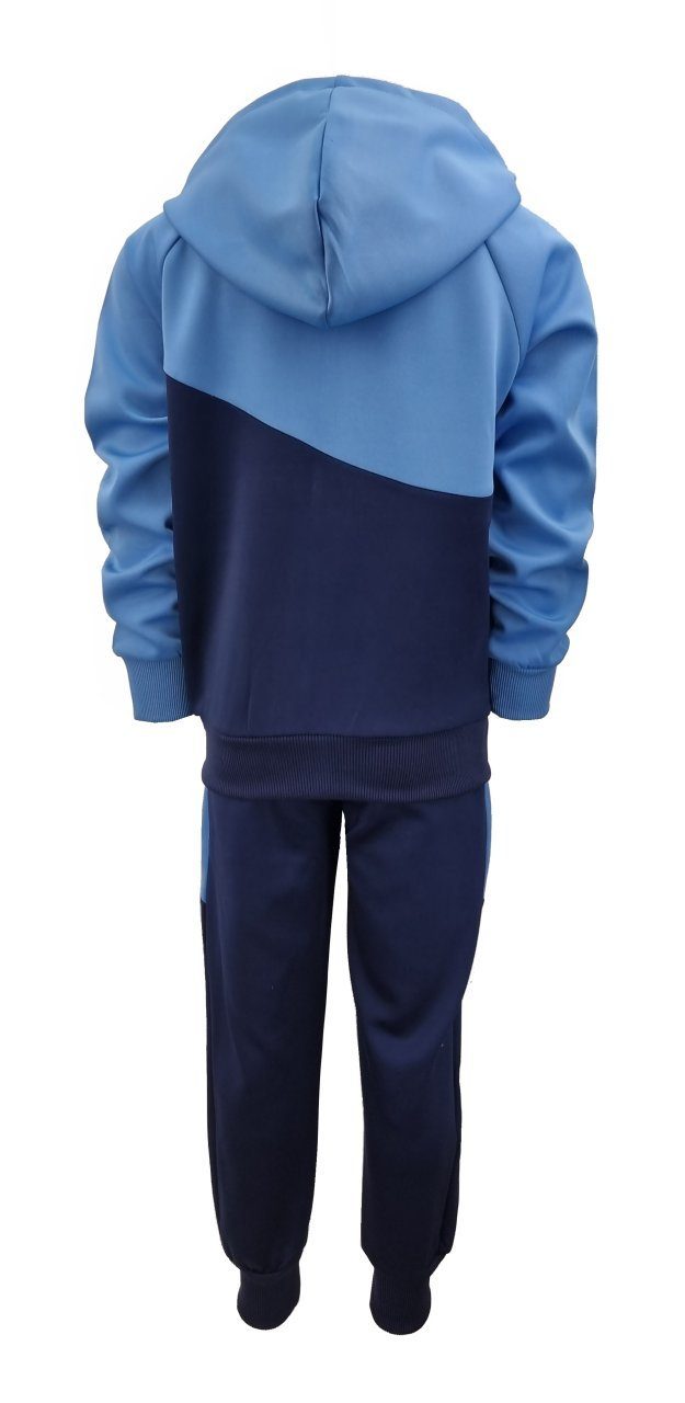 Hessis Trainingsanzug Jogginganzug Freizeitanzug für Jungen und Mädchen JF12 (Set, 2-tlg., Jacke mit Jogginghose)