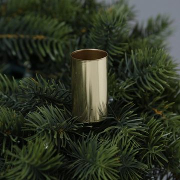 MARELIDA Kerzenhalter Stabkerzenhalter für Adventskranz Gesteck ohne Dorn Kerzenpick 1St (1 St)