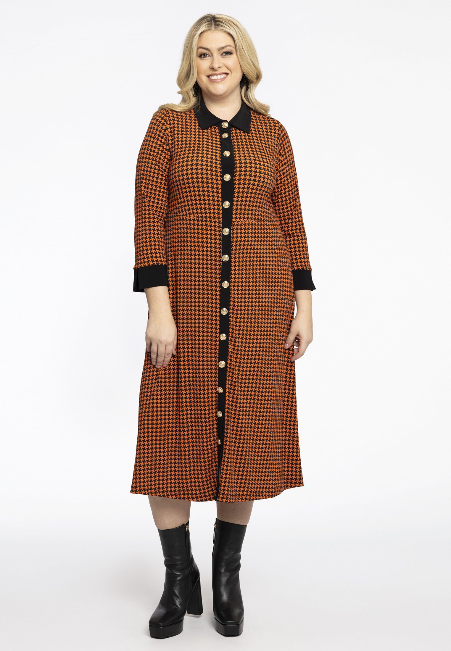 YOEK A-Linien-Kleid Damen Kleid Große Größen günstig online kaufen