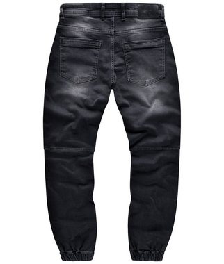 Rock Creek Tapered-fit-Jeans Herren Jeans Jogger-Style Dunkelgrau RC-2188