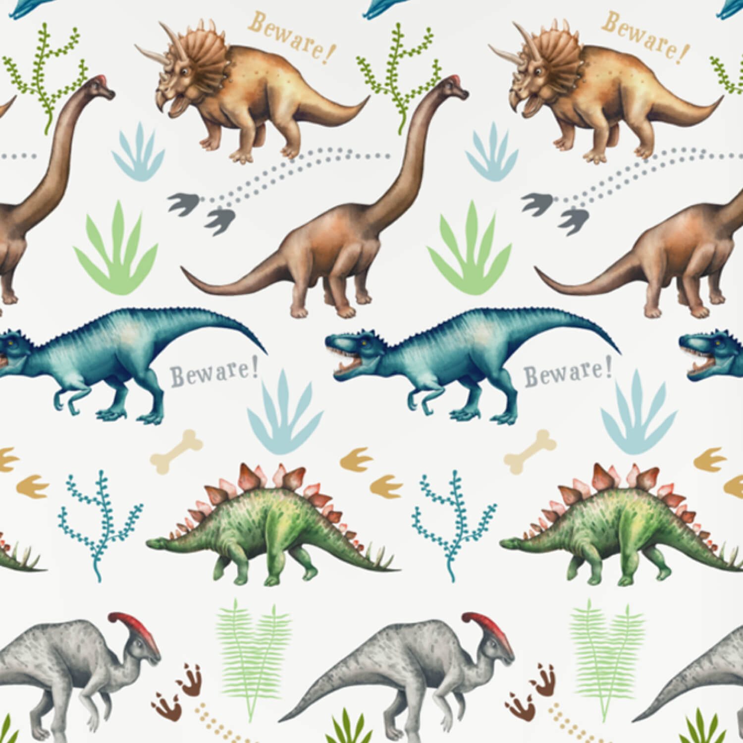 ESPiCO Kinderbettwäsche Dinos Trendy Bedding, Renforcé, 2 teilig, Dinosaurier, Schnabel, Flügel – Bild 4 von 5