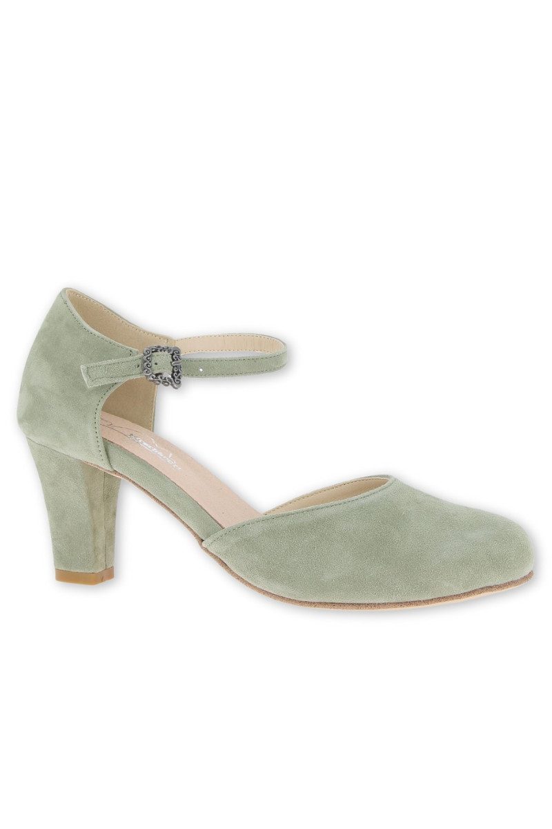 Hirschkogel Trachtenpumps - MARLIES - salbei Pumps
