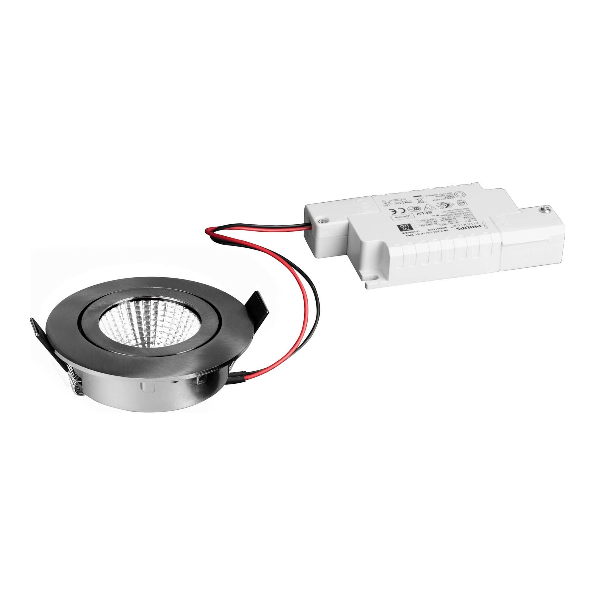 Brumberg Deckenleuchte Brumberg Leuchten LED-Einbaustrahler 3000K ni./matt dimm. 39363153