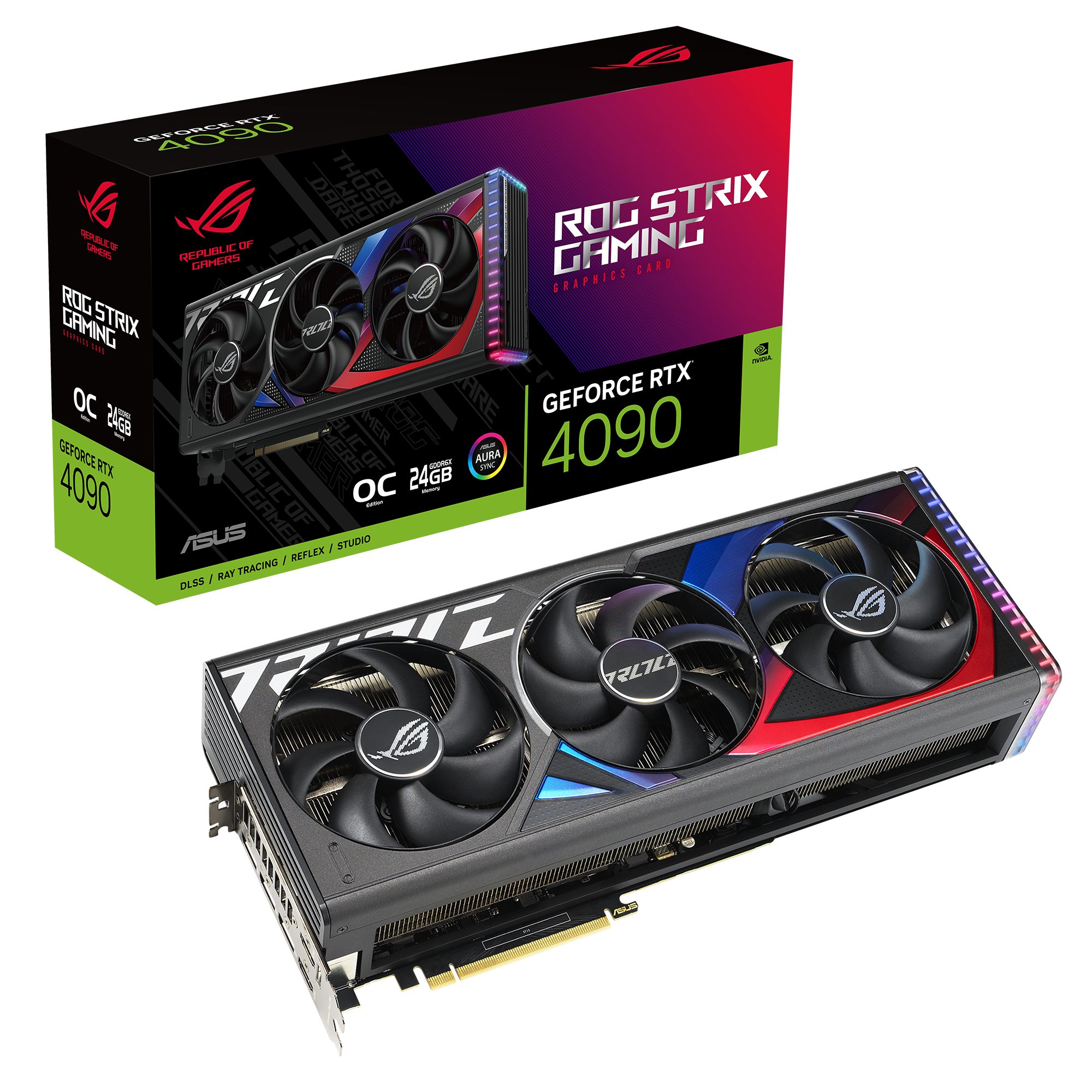 Asus ROG-STRIX-RTX4090-O24G-GAMING Grafikkarte (24 GB, GDDR6X)