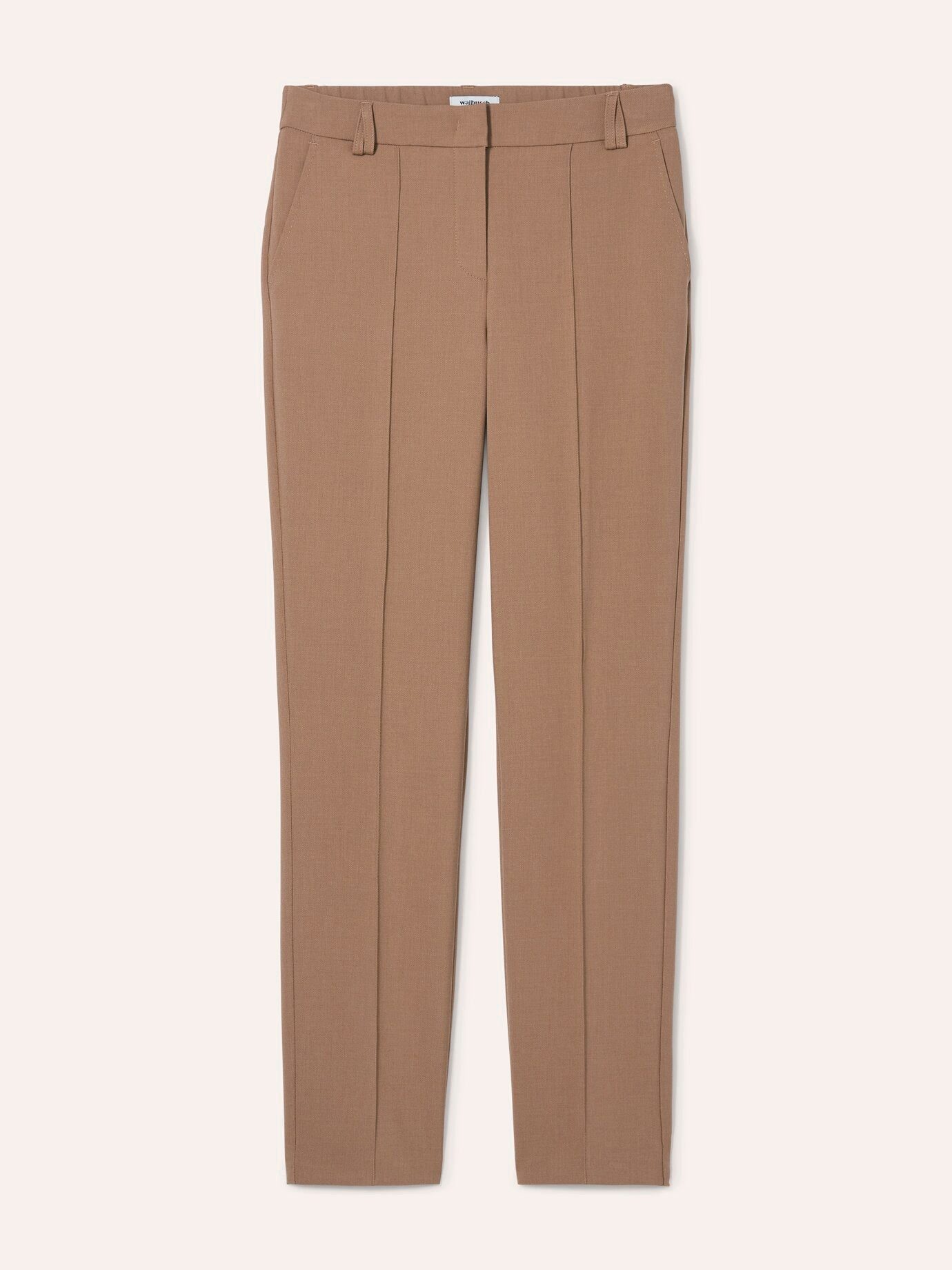 Walbusch Relaxhose Damen Premium Kofferhose knitterarm bügelfrei Regular Fit Damenhose mit bi-elastischem Komfortbund, Sicherheits-Reißverschluss