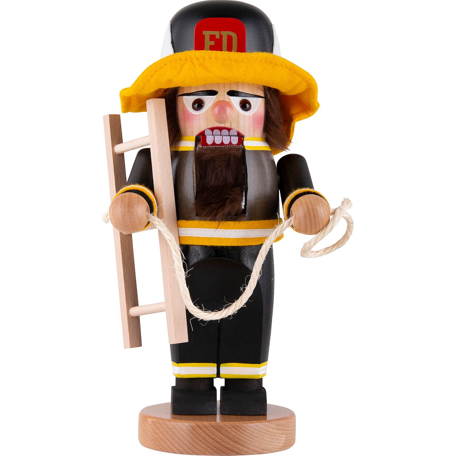 Steinbach Volkskunst GmbH Nussknacker Chubby Feuerwehrmann (28cm) Nussknacker von Steinbach Volkskunst