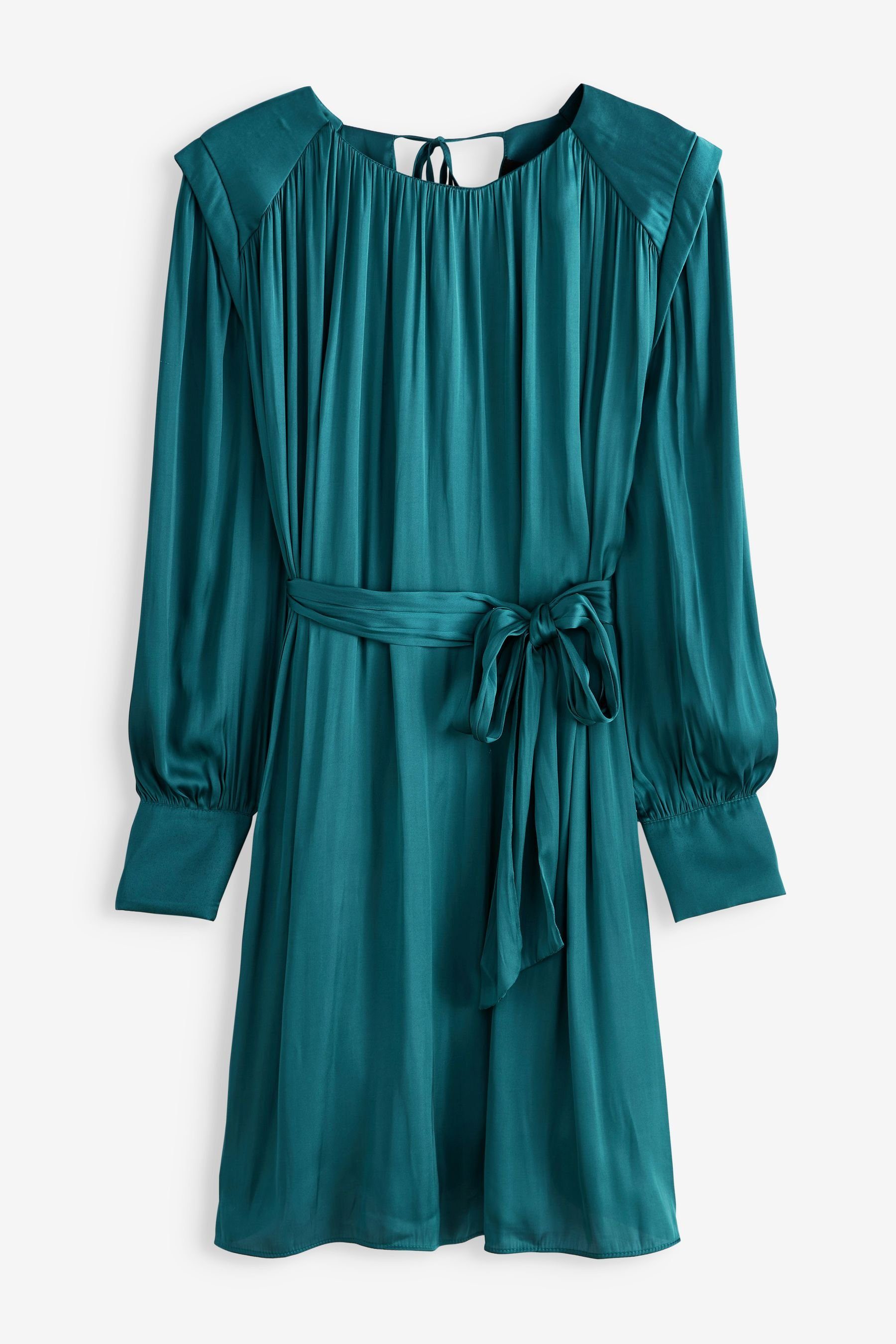 Next Minikleid Midikleid aus Satin (1-tlg)