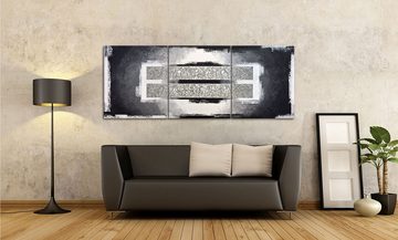 WandbilderXXL Gemälde Aboiled Light 180 x 70 cm, Abstraktes Gemälde, handgemaltes Unikat