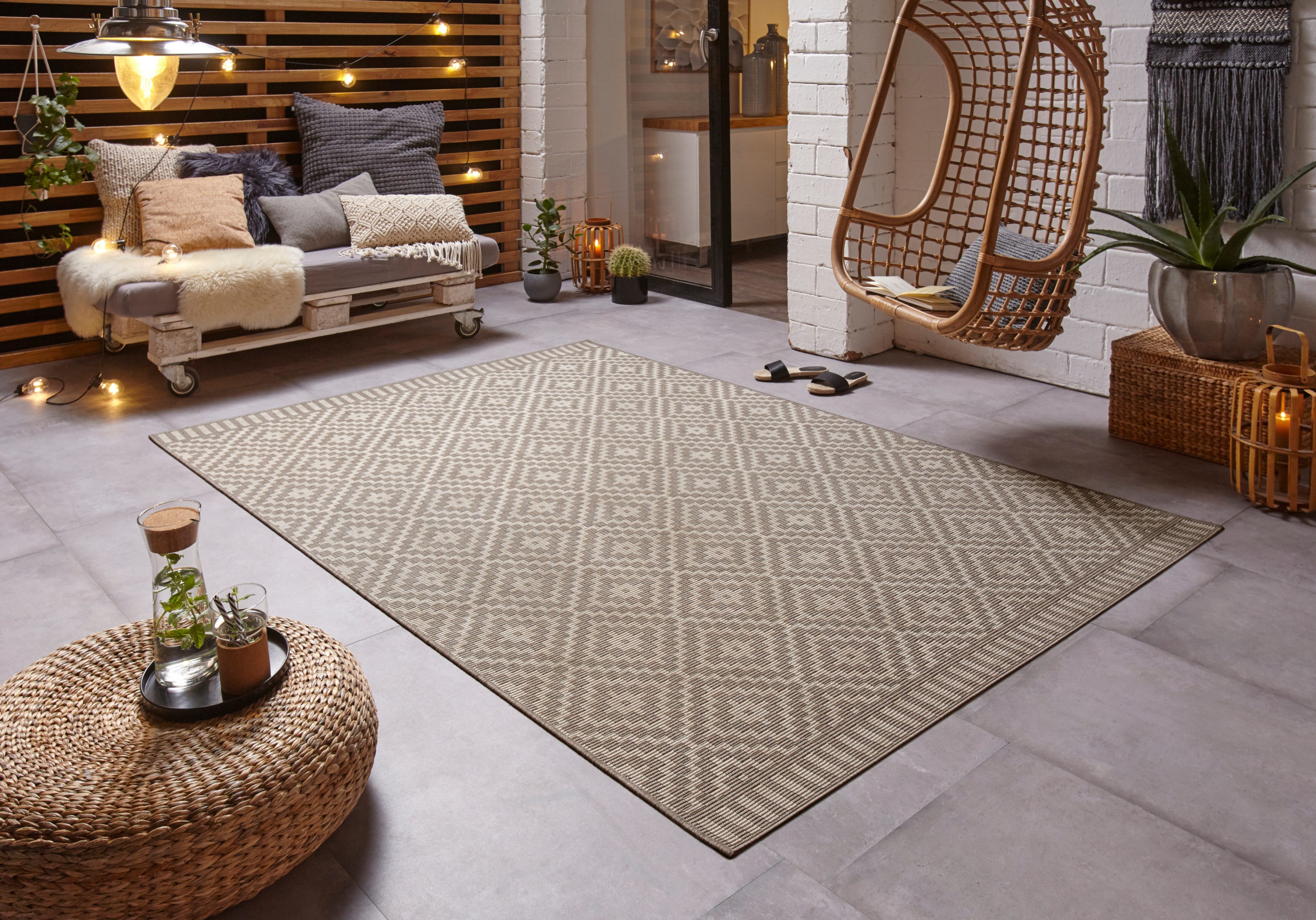 HANSE Home Teppich Breeze, rechteckig, Höhe: 8 mm, In-& Outdoor, Wetterfest günstig online kaufen