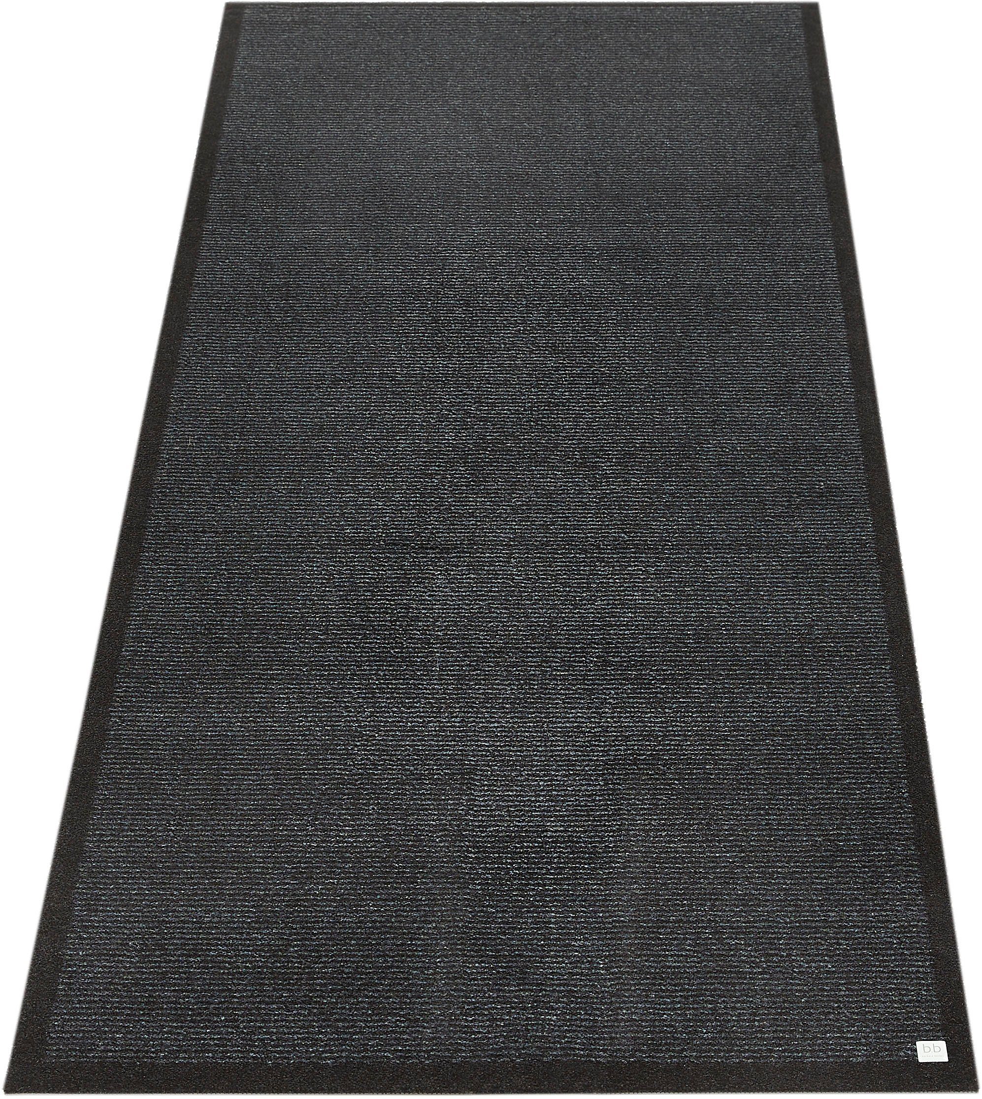 Barbara Becker Fußmatte Gentle Schmutzfangmatte & Läufer, Made in Belgium, rechteckig, Höhe: 7 mm, Schmutzfangteppich, Schmutzmatte, dezentes Streifen Design, waschbar