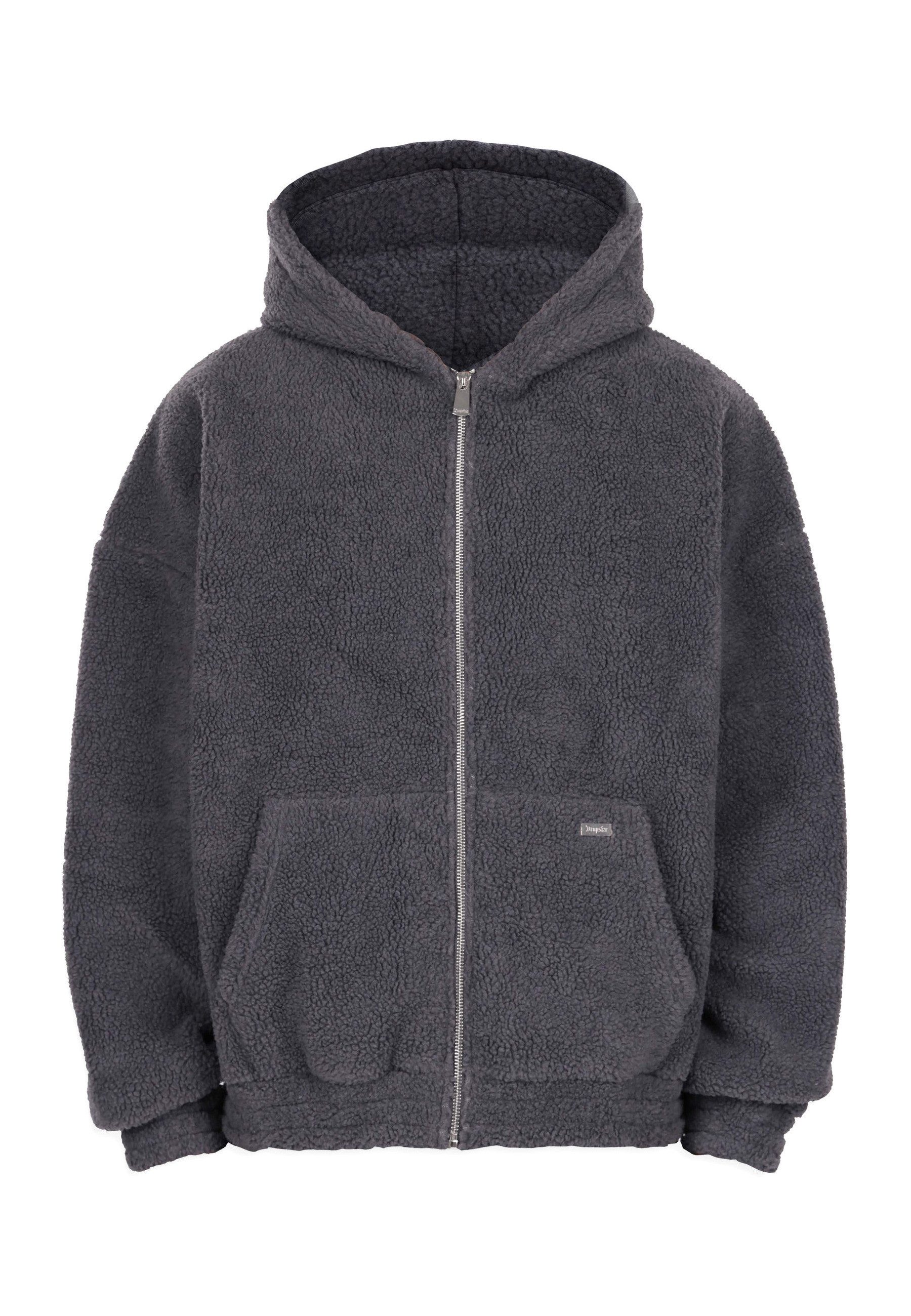 Dropsize Kapuzenpullover Dropsize TEDDY ZIPPER (1-tlg) günstig online kaufen