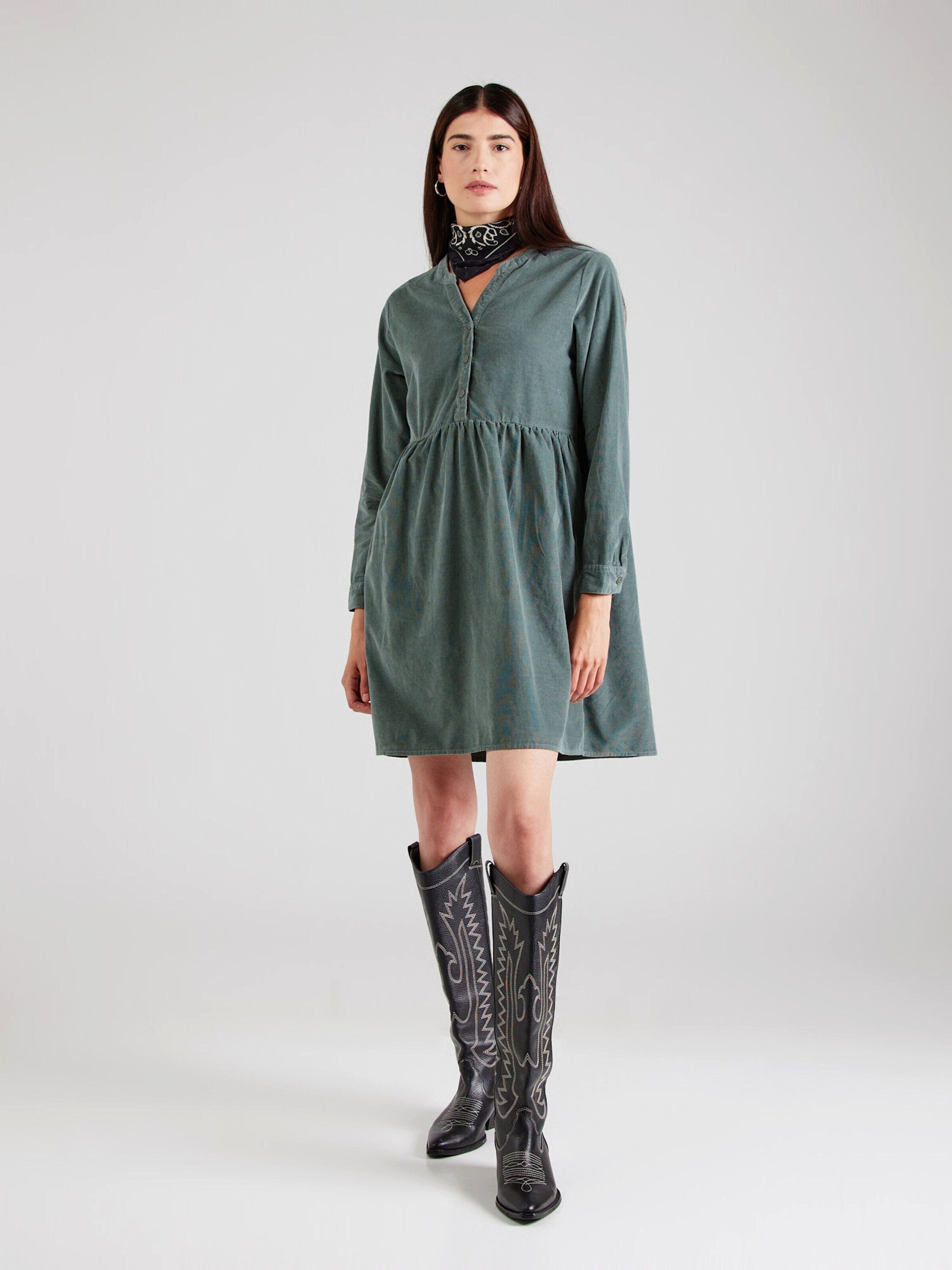 SUBLEVEL Blusenkleid (1-tlg) Drapiert/gerafft