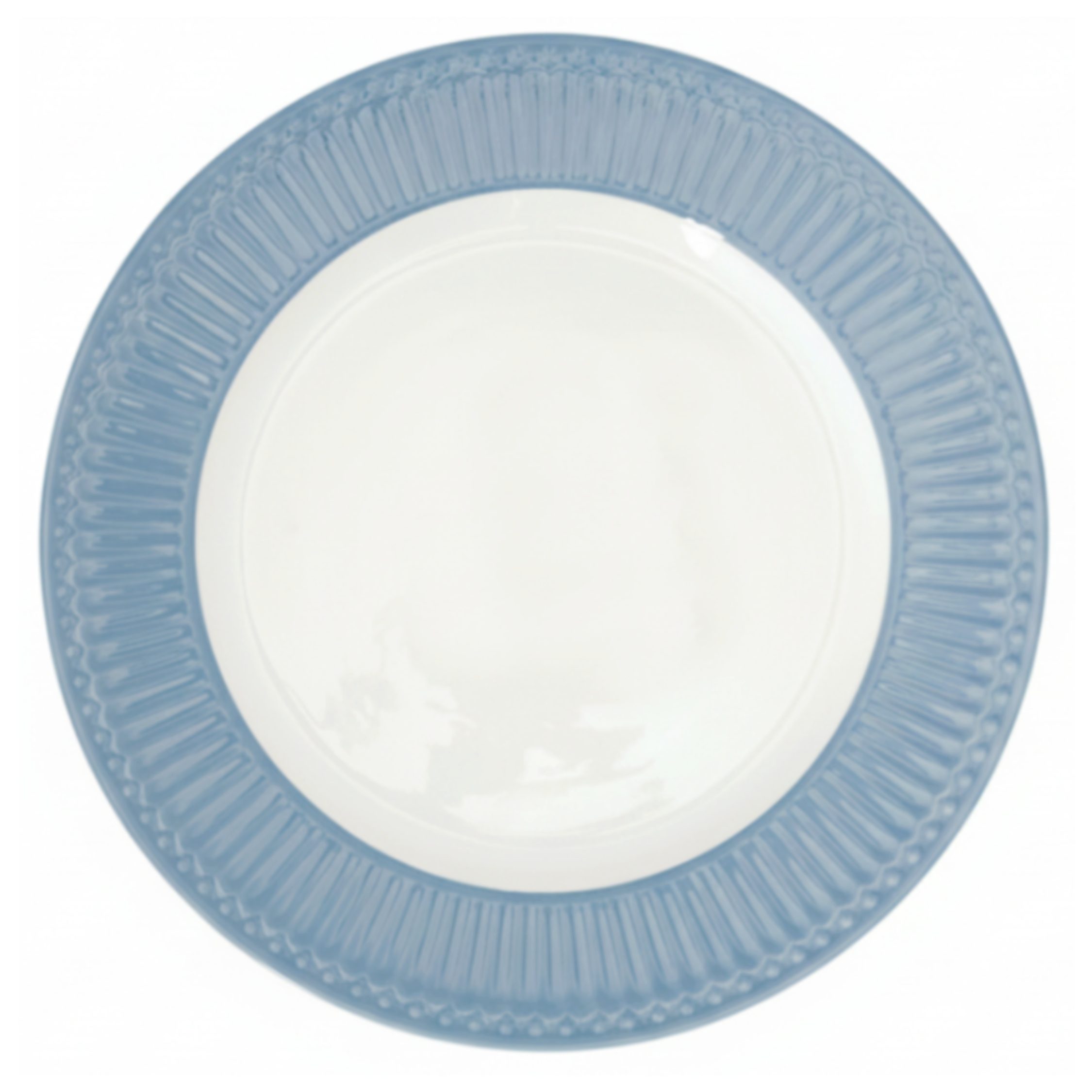 Greengate Frühstücksteller GreenGate Speiseteller Alice Himmelblau (26,5 cm)