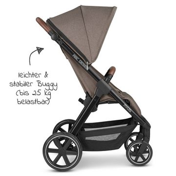 ABC Design Kinder-Buggy Avus - Fashion Edition - Nature, Sportwagen mit Einhand-Faltmechanismus, höhenverstellbarer, bis 25 kg