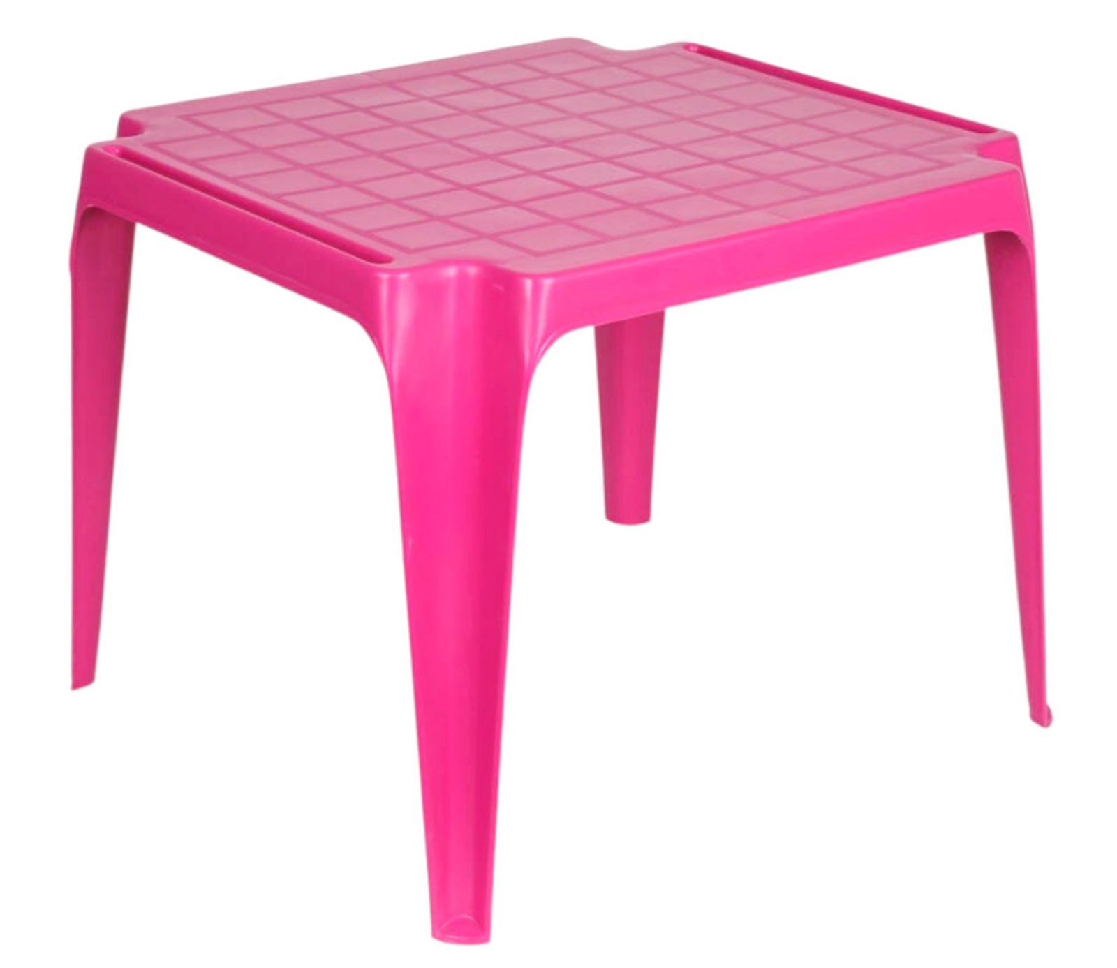 Ipae-Progarden Gartentisch Kindertisch 50x50cm stapelbar Gartentisch Kinderzimmer Spieltisch