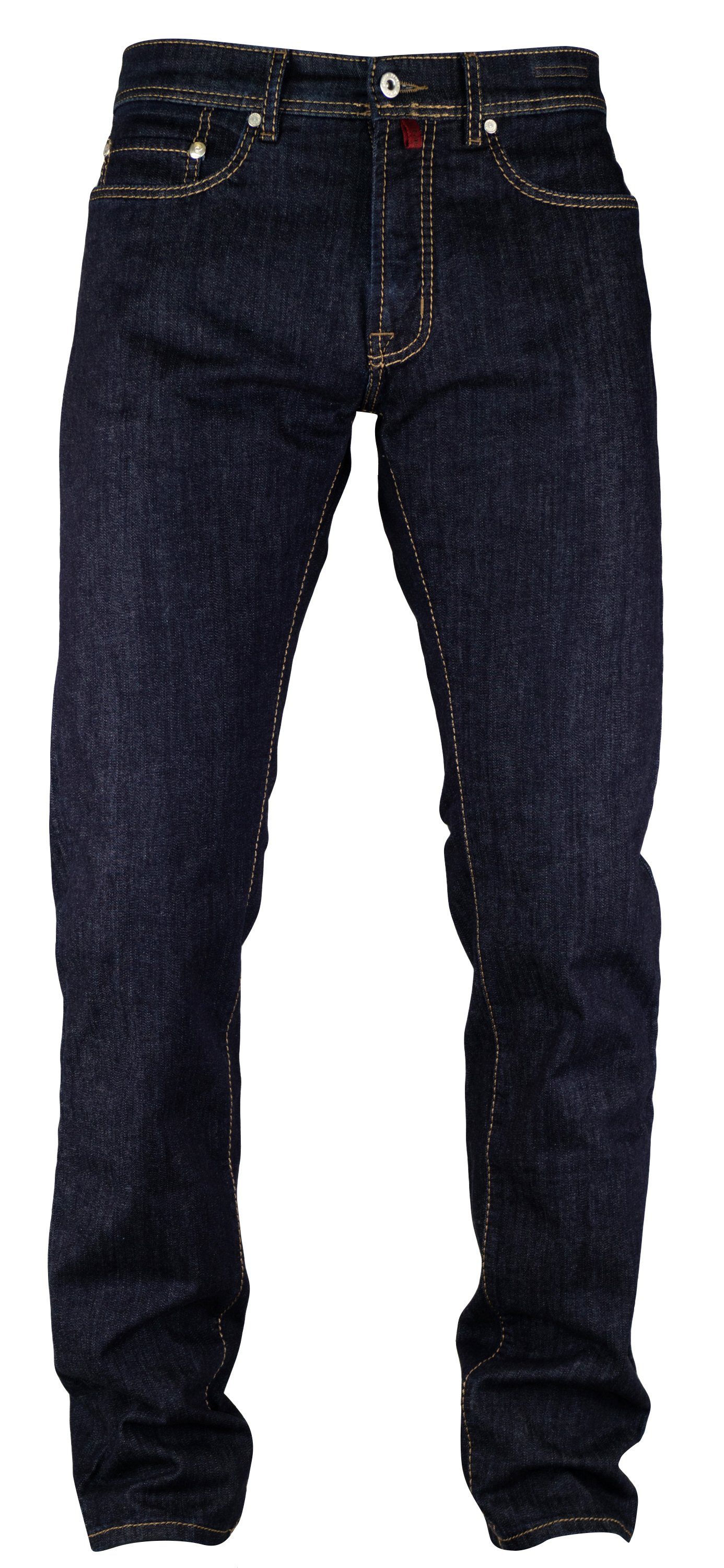 Pierre Cardin 5-Pocket-Jeans PIERRE CARDIN LYON mid blue vintage used washed 3091 7144.04 Clear Blue