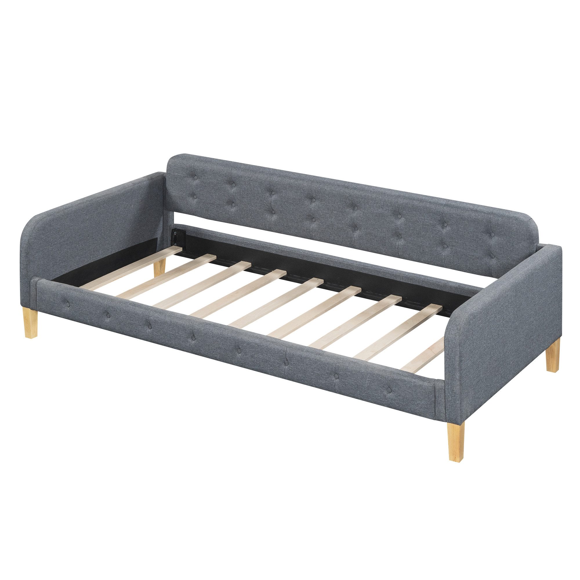 OKWISH Schlafsofa Hausbett, Knopfnagelverzierung, einfach und günstig online kaufen