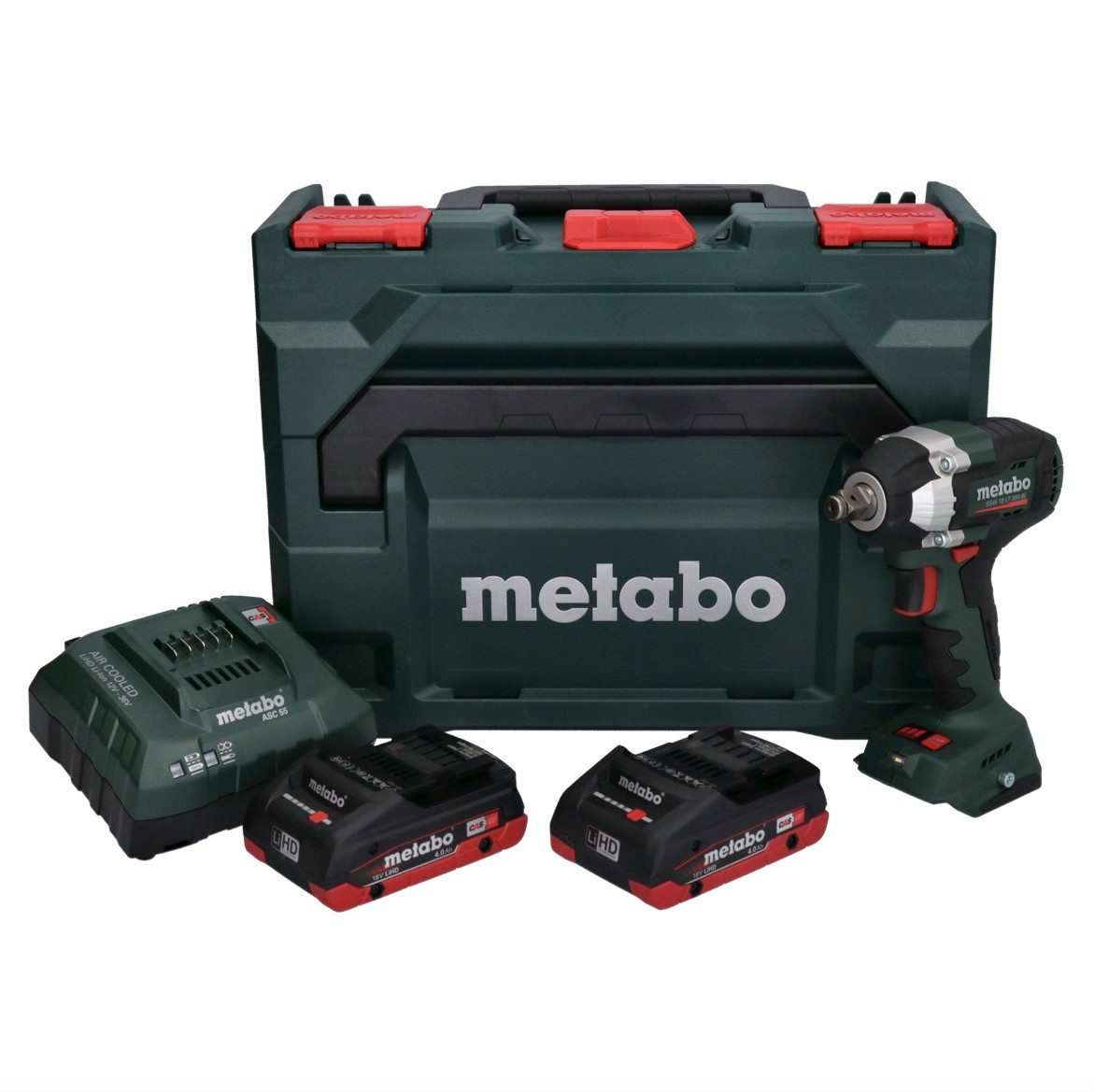 Thumbnail - metabo Akku-Schlagschrauber SSW 18 LT 300 BL Akku Schlagschrauber 18 V 300 Nm Brushless + 2x Akku