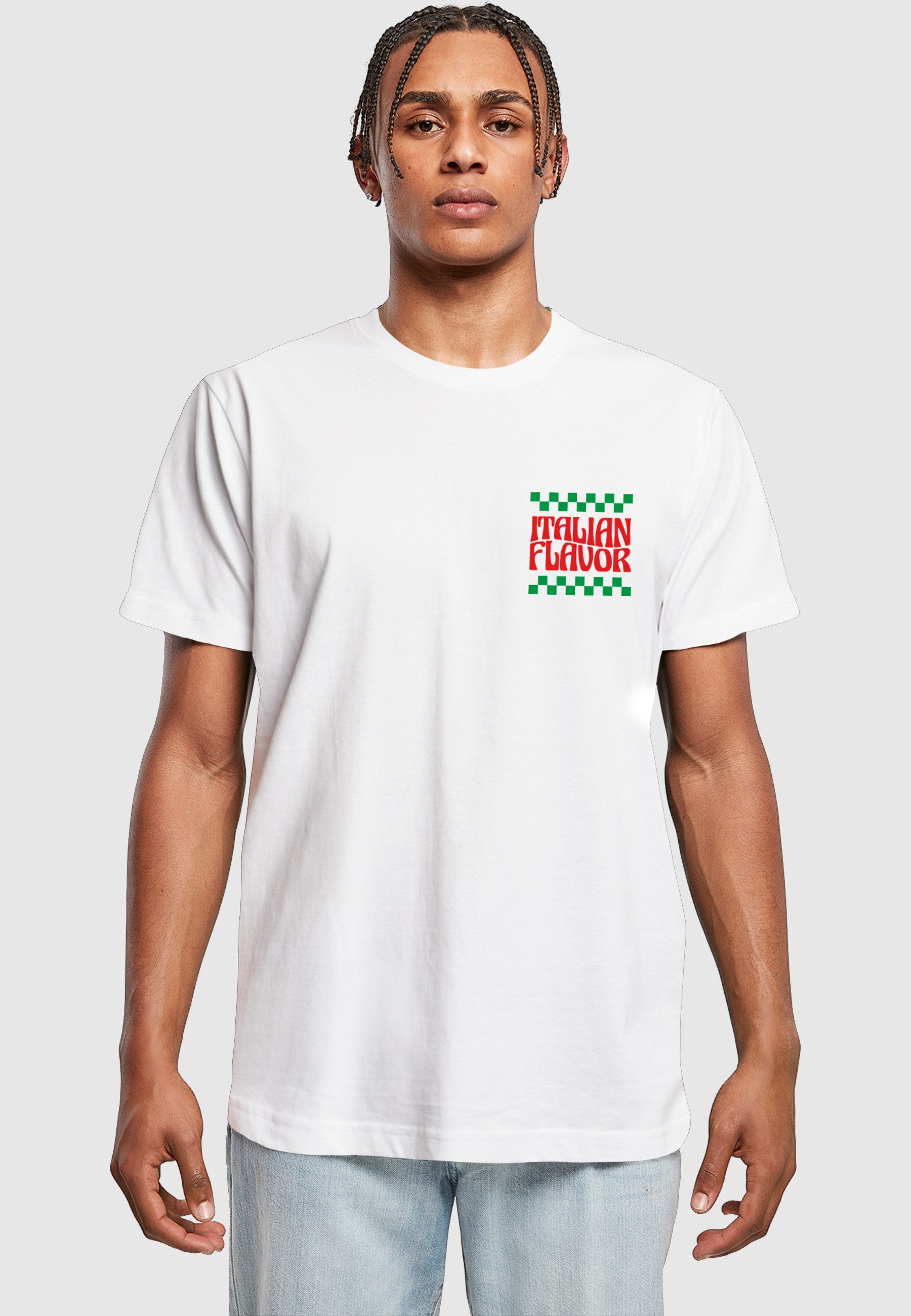 MisterTee T-Shirt MisterTee Flavor Italiano Tee (1-tlg)