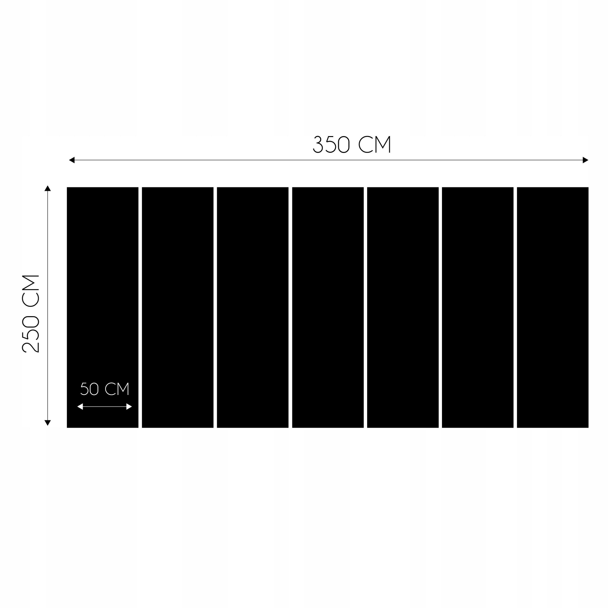 Wallarena Fototapete Vlies Blätter Hängend Beton Grau Schlafzimmer, Wohnzimmer 350x250 cm, glatt, 350 x 250 cm
