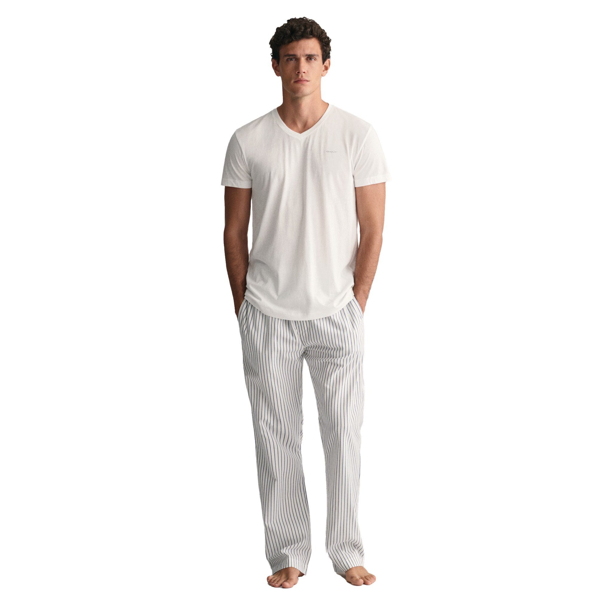 Gant T-Shirt Herren T-Shirt 2er Pack Baumwolle (Packung, 2er Pack)