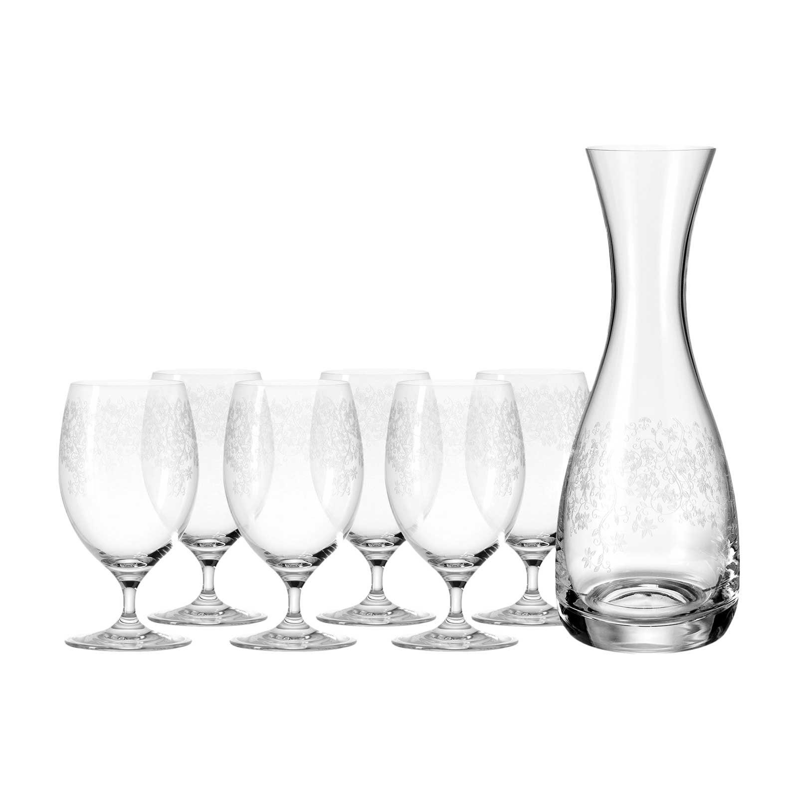 LEONARDO Gläser-Set »CHATEAU Wassergläser + Karaffe Set 7 ...