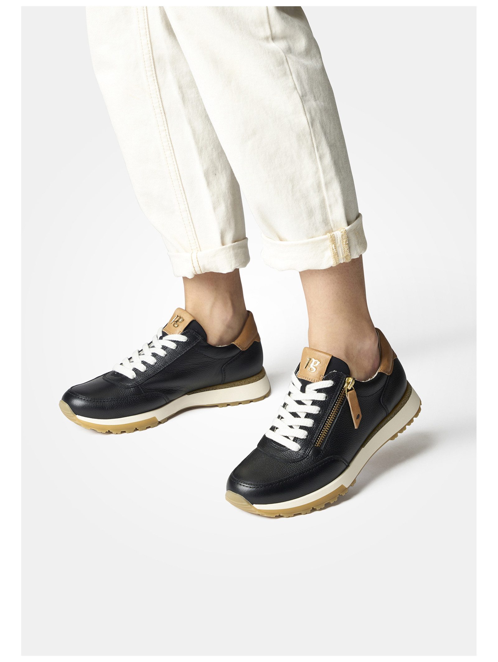 Paul Green Paul Green Sneaker Glattleder Sneaker