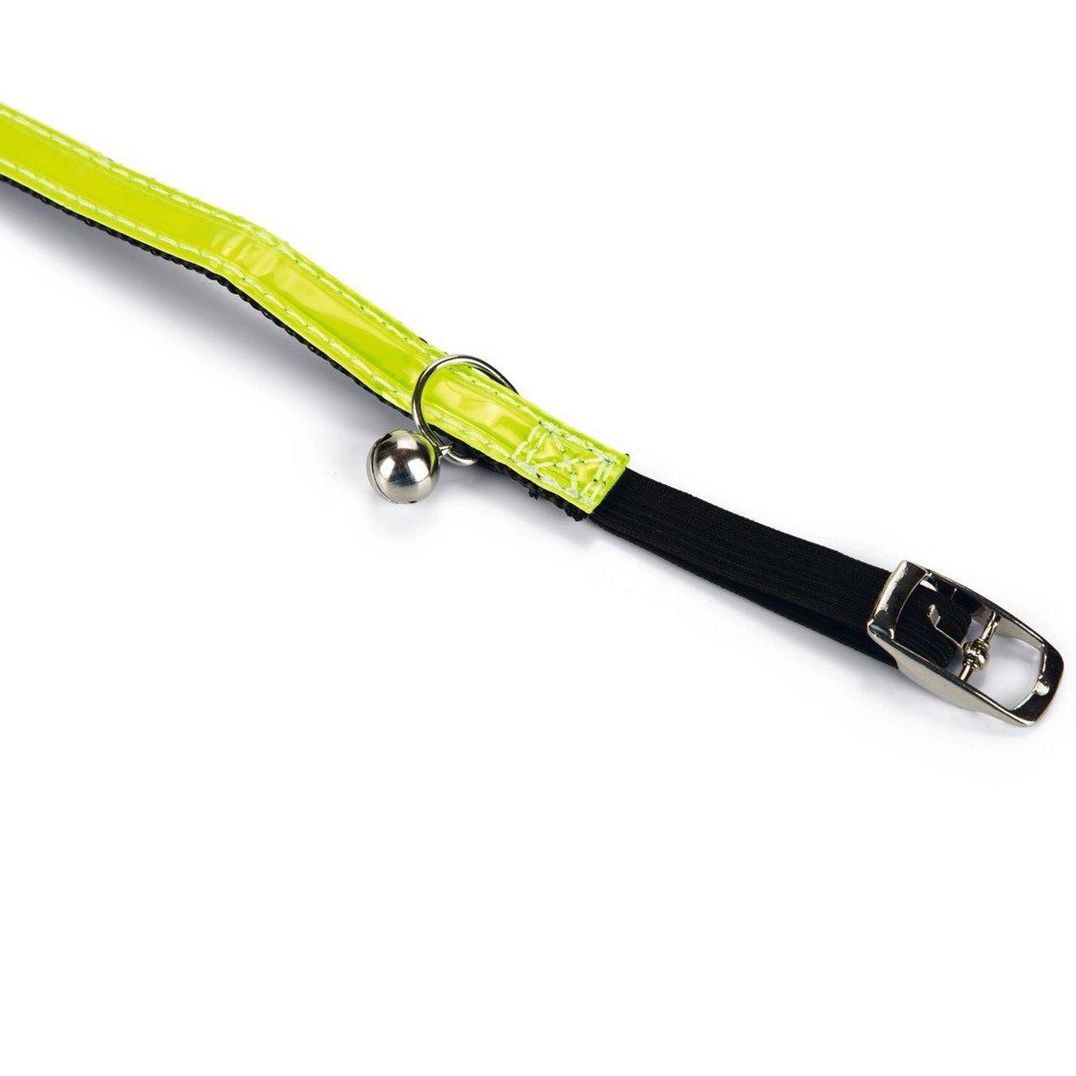 Beeztees Katzen-Halsband Katzenhalsband Nylon, reflektierend gelb