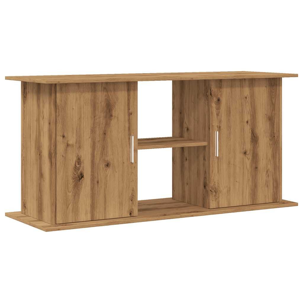 Aquariumunterschrank Aquariumständer Artisan-Eiche 121x41x58 cm Spanplatte Terrarium Gestel