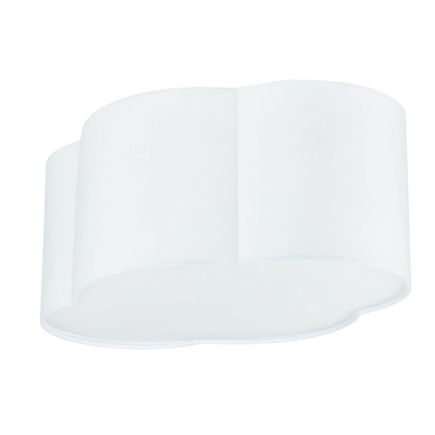 Licht-Erlebnisse Deckenleuchte CLOUD, ohne Leuchtmittel, Deckenlampe Metall Stoff Wolke E27 blendarm Kinderzimmer