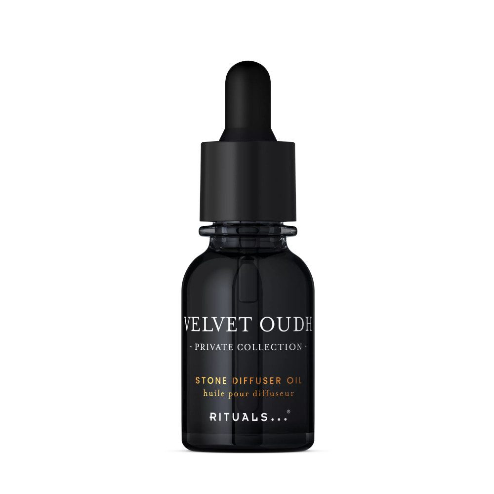 Rituals Raumduft Rituals Velvet Oudh Refill 20 ml – Nachfüllöl für Salzsteindiffuser (Holzig-floraler Duft aus Oudh, Rose & Safran, 1-St)