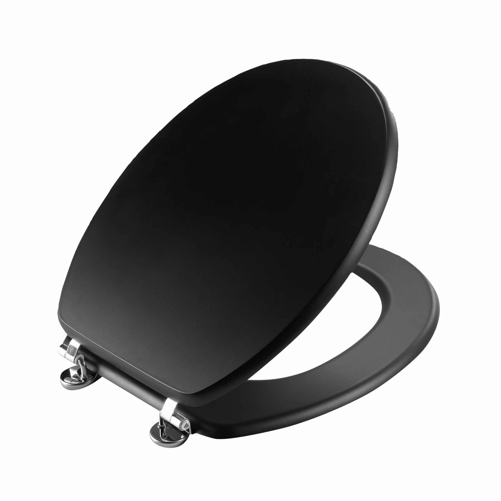 dynamic24 WC-Sitz, Toilettendeckel matt mit Metallscharnieren günstig online kaufen