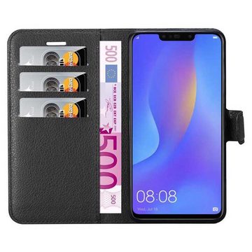 Cadorabo Handyhülle Huawei P SMART PLUS 2019 Huawei P SMART PLUS 2019, Klappbare Handy Schutzhülle - Hülle - mit Standfunktion und Kartenfach