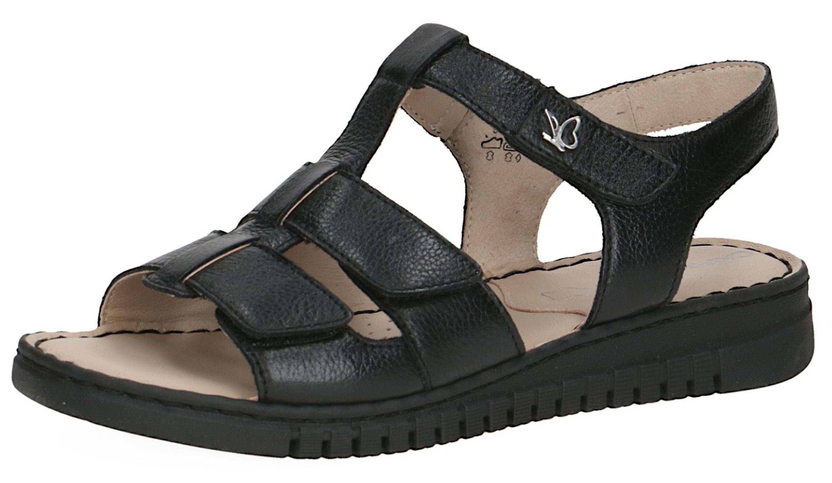 Caprice 9-28102-44 022 Black Nappa Sandale günstig online kaufen