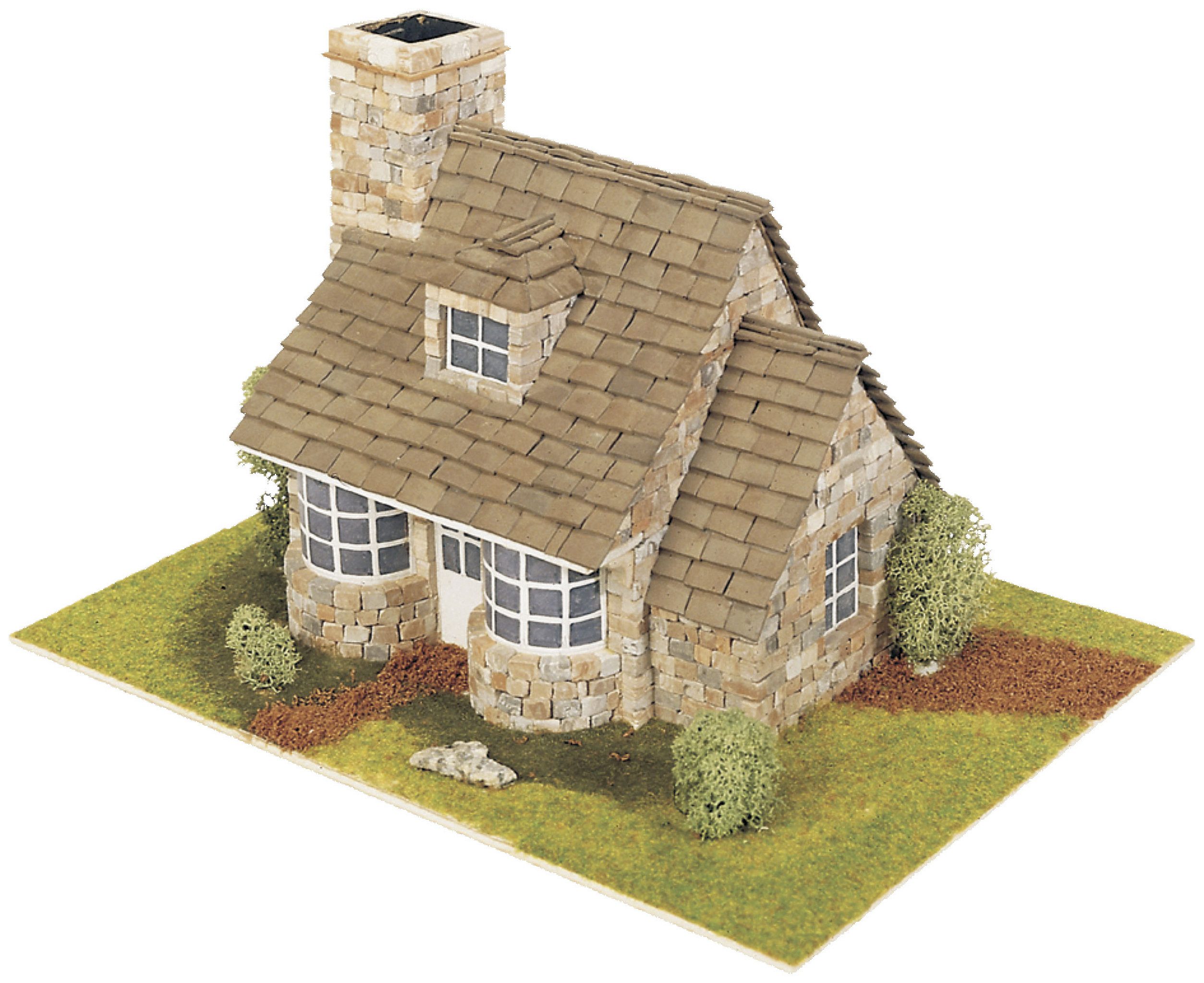 Domus Kits Modellbausatz Country 1, Maßstab 1:50, (Modellbausatz, 1540-tlg., Landhaus), Made in Europe