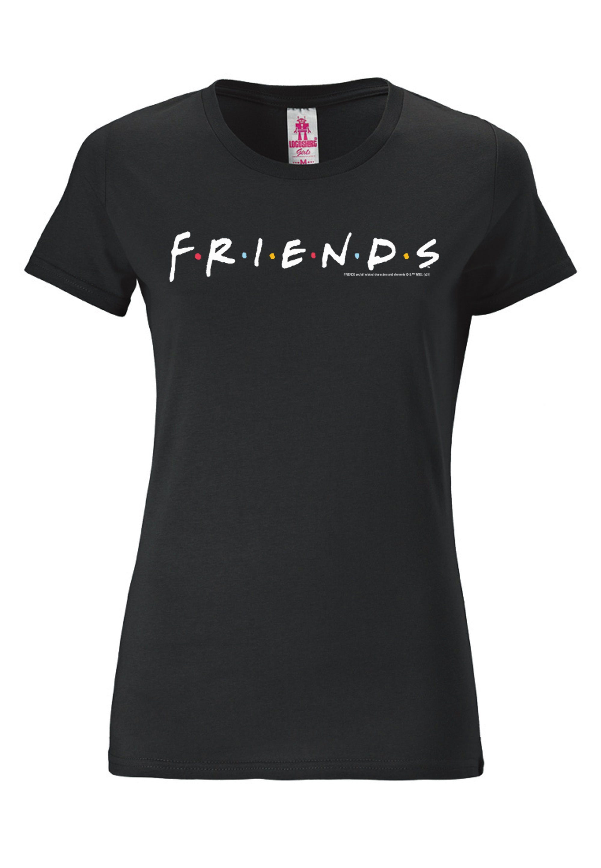 Print LOGOSHIRT mit - T-Shirt Friends lizenziertem Logo