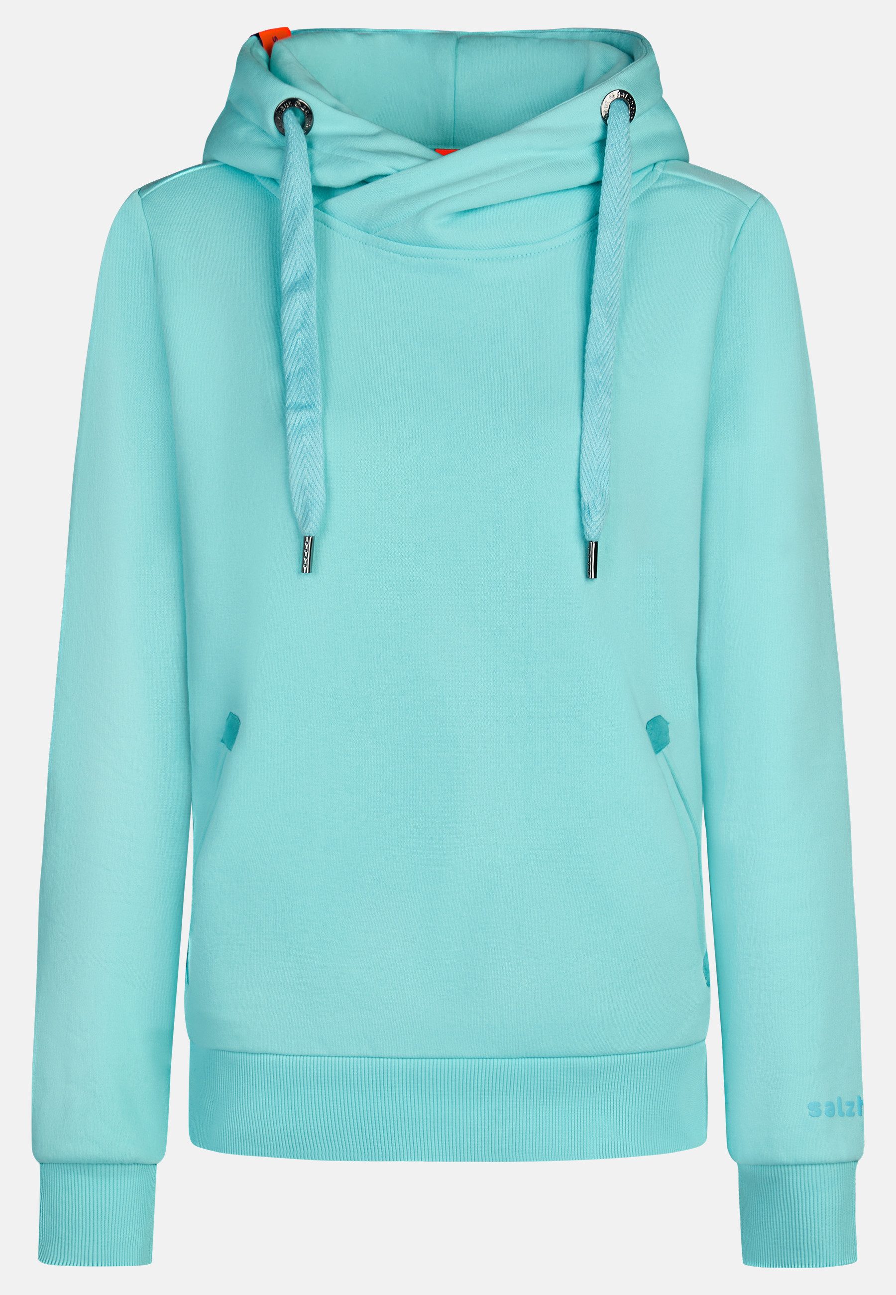 salzhaut Hoodie SÜNN Damen Tailliert salzhaut Kapuzenpullover – bequemer Fit und nordisch klares Design – Bild 2 von 5