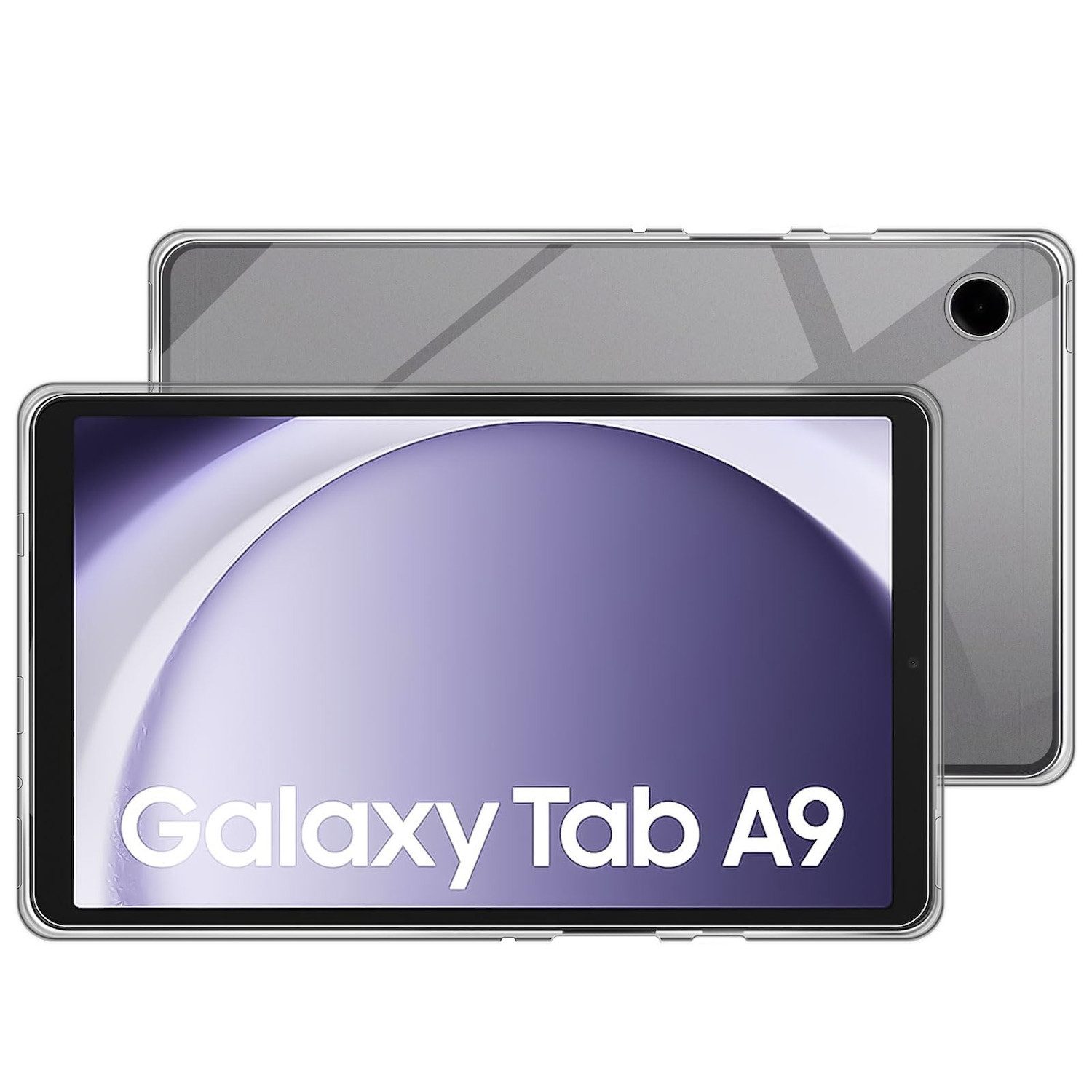 Wigento Tablet-Hülle Für Samsung Galaxy Tab A9 Tablet Tasche Hülle TPU Silikon Cover