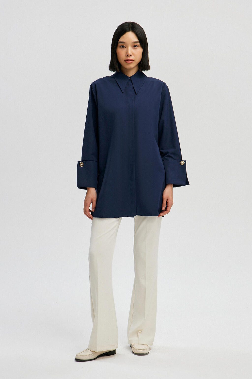 touche prive Hemdbluse Poplin Shirt mit günstig online kaufen