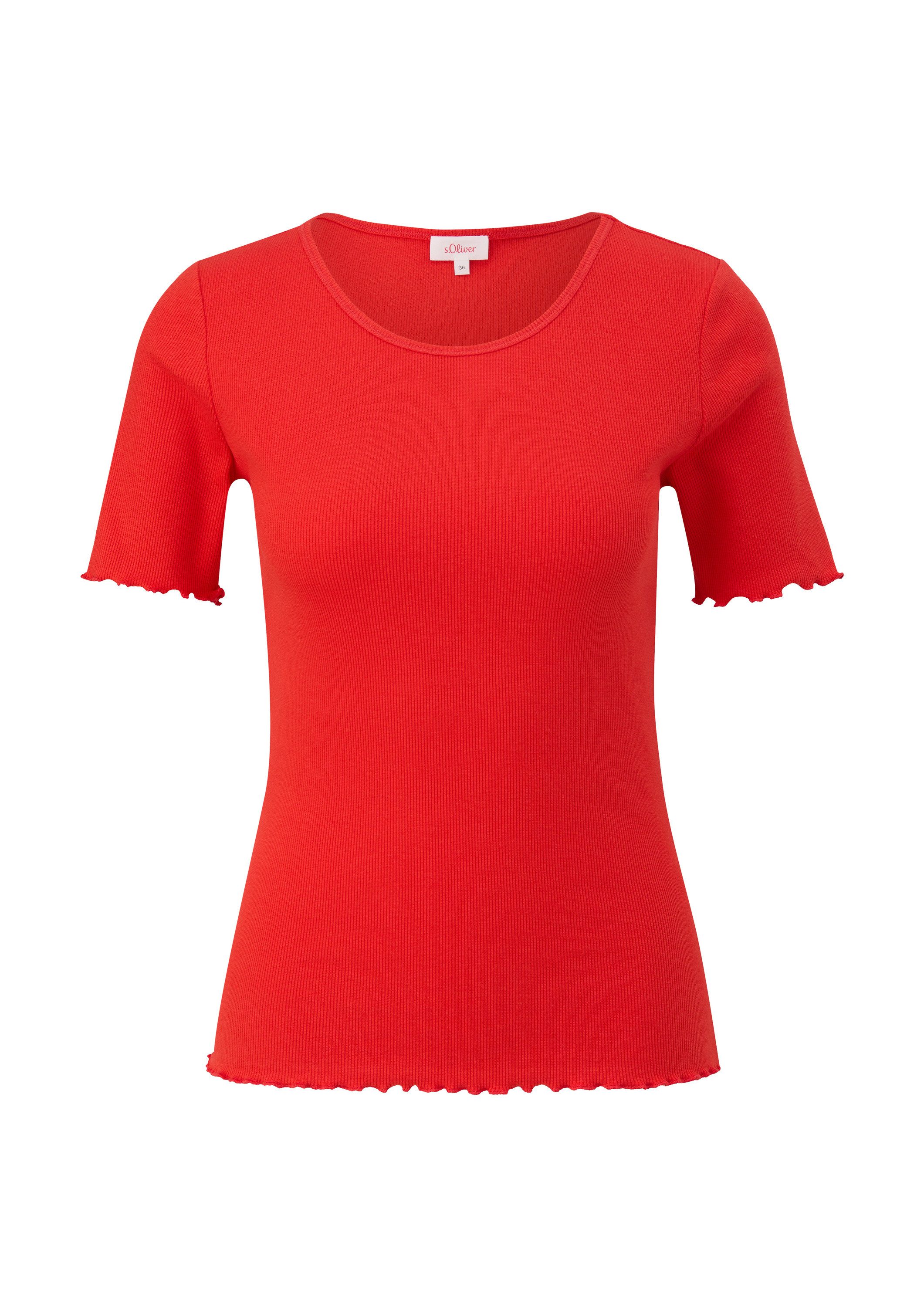 s.Oliver Kurzarmshirt T-Shirt (1-tlg) günstig online kaufen