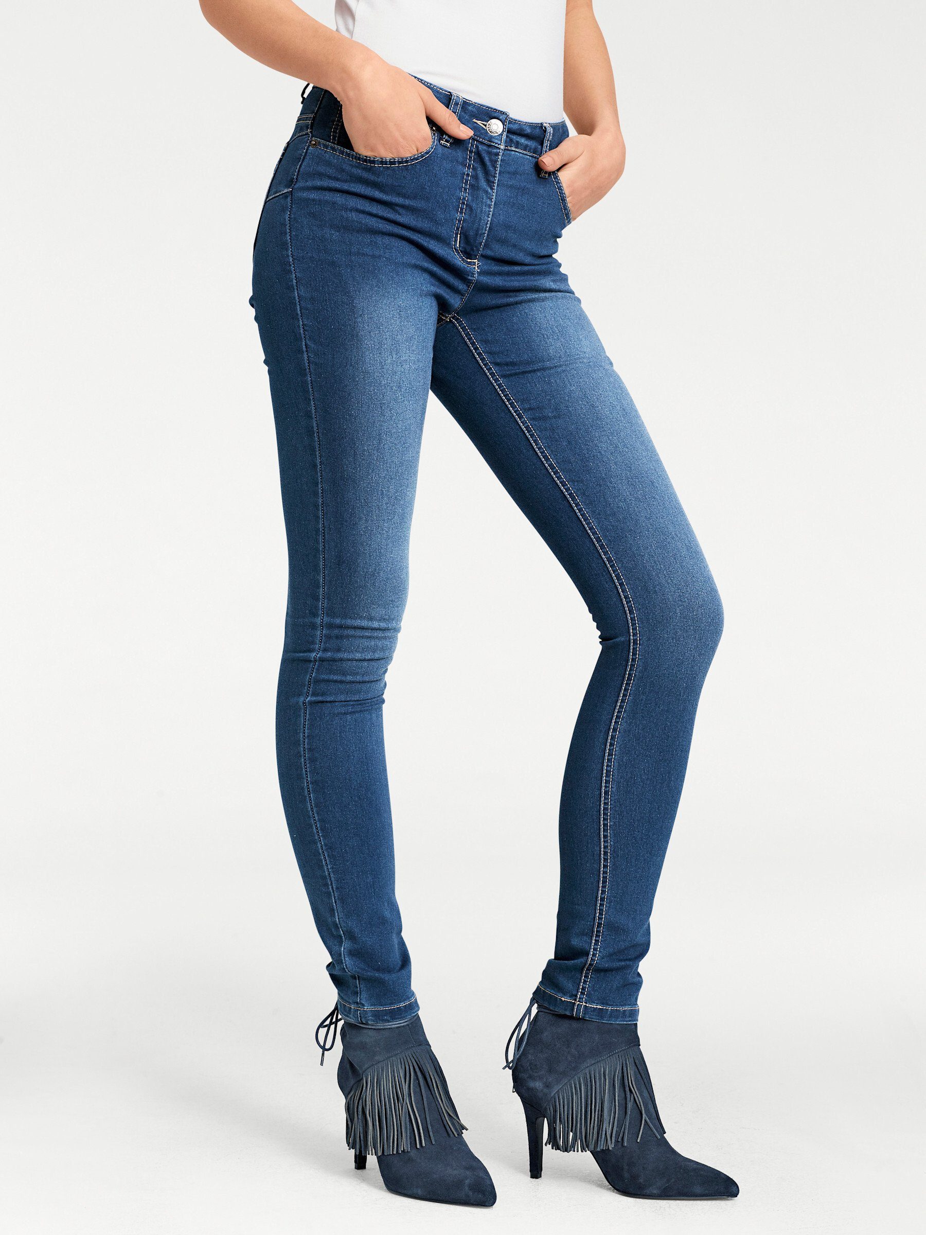 Bequeme Jeans Bauchweg-Jeans normal